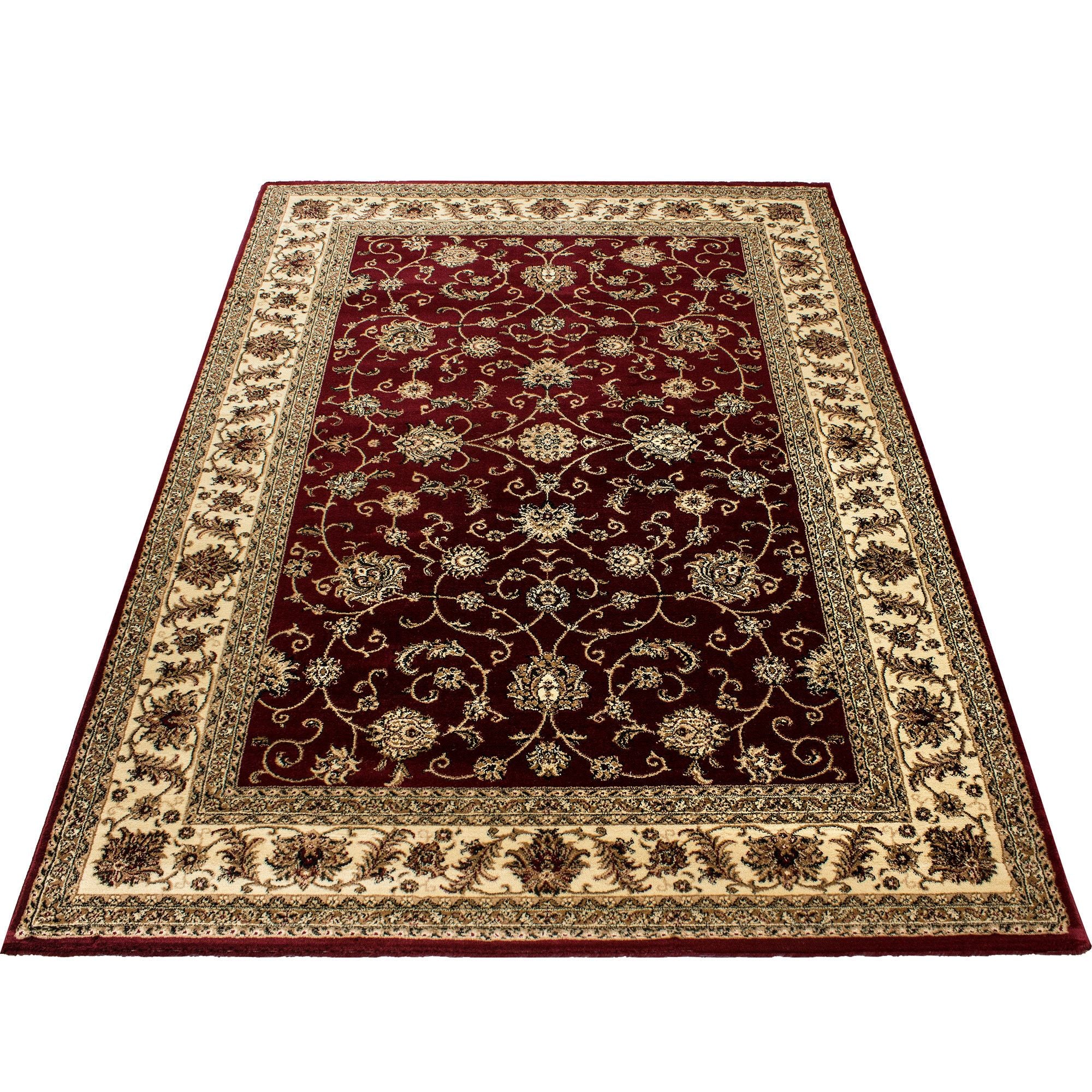 Marakkesh Orientteppich Rot – Florales Design - Image 3