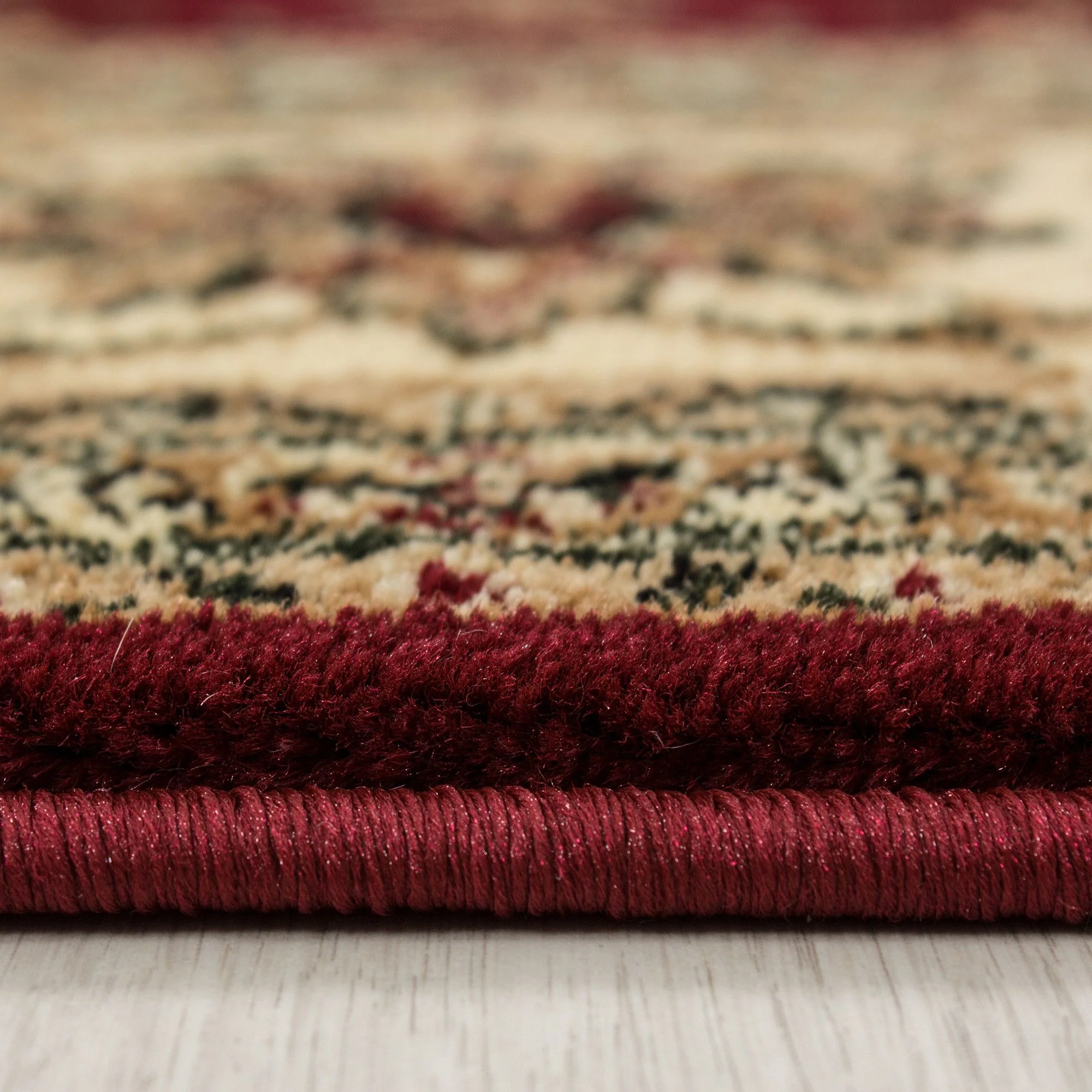 Marakkesh Orientteppich Rot – Florales Design - Image 4