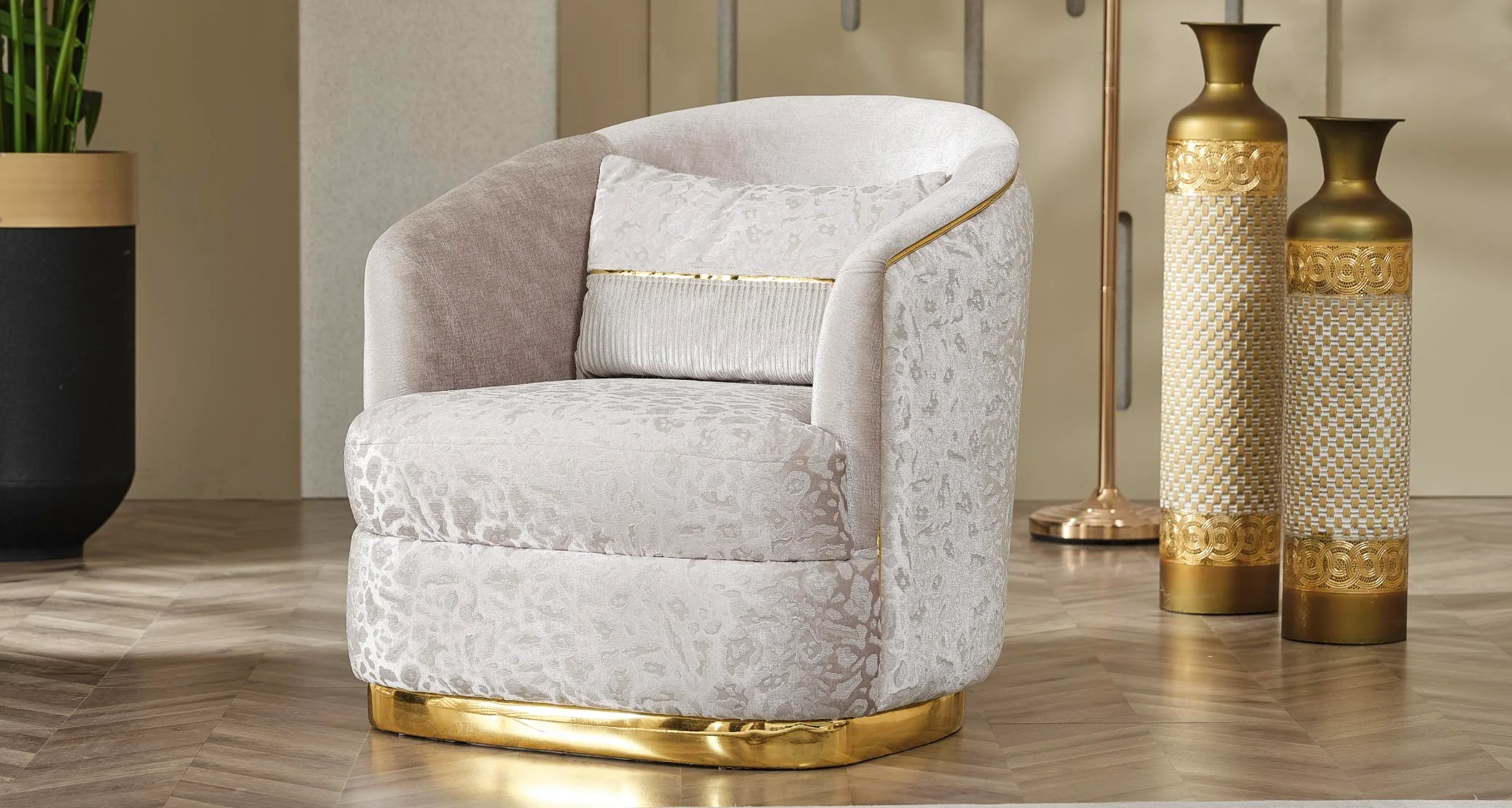 Milano Sofagarnitur Serie (Gold) - Image 5
