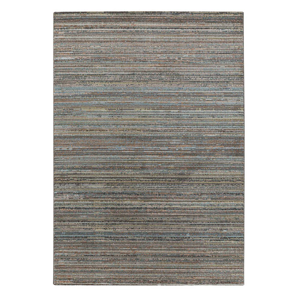 Modern Kurzflor Designer Teppich Linien design gemischte Farben - Image 2