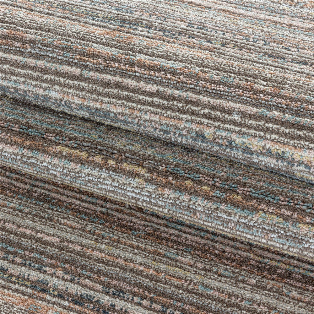 Modern Kurzflor Designer Teppich Linien design gemischte Farben - Image 6