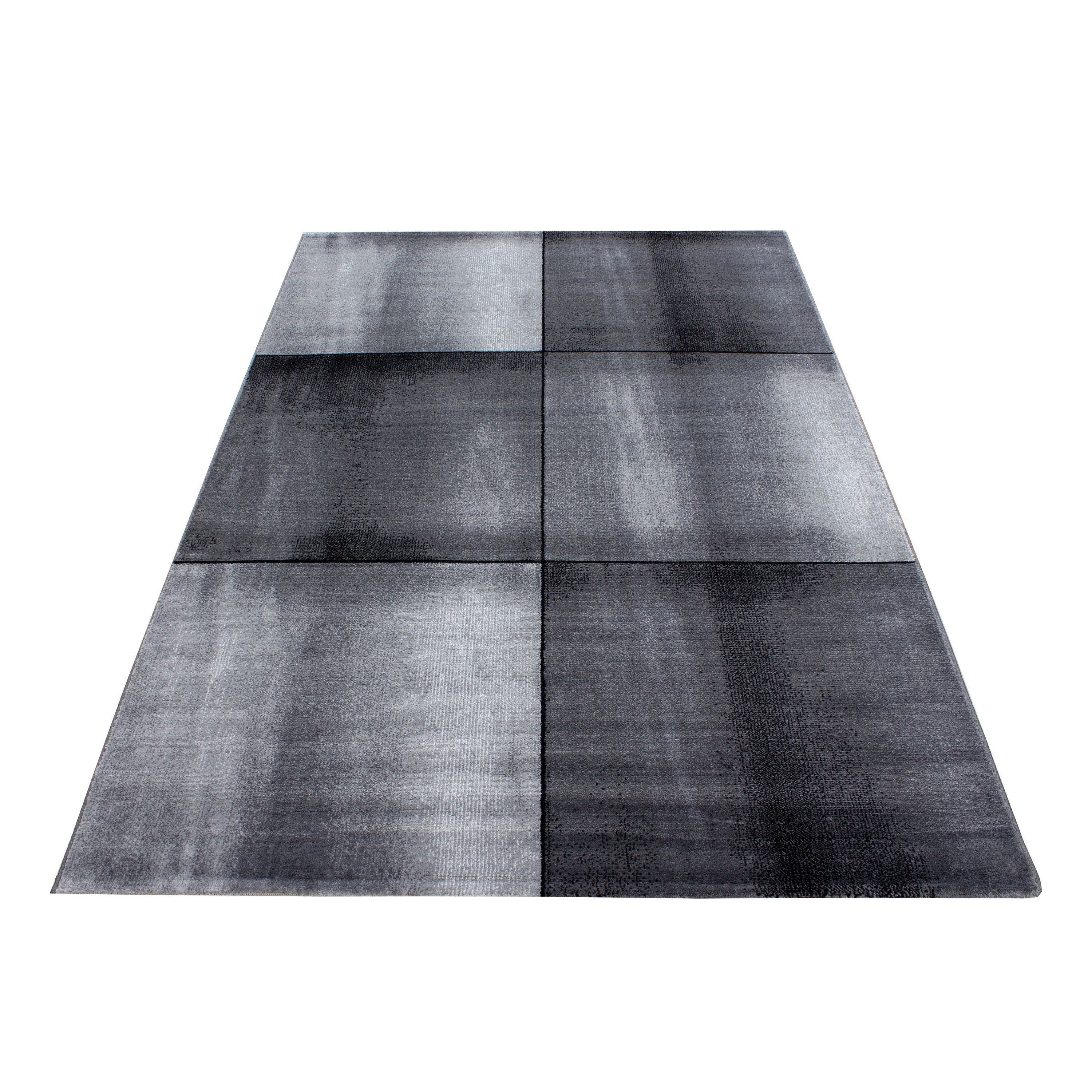 Moderner Designer Wohnzimmer Teppich Parma 9320 Schwarz - Image 5