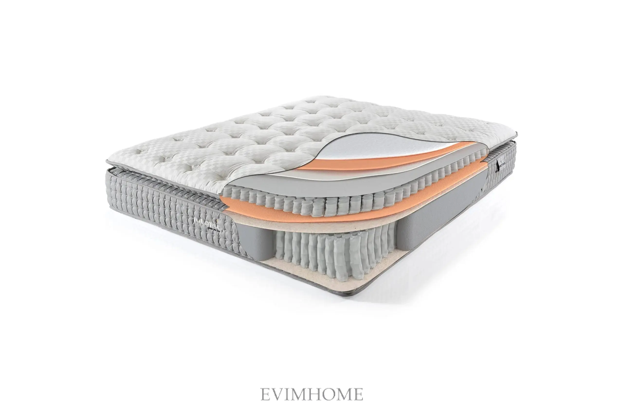 Naomi Plane Kan Boxspringbett – 1600 Federn & antibakterieller Bezug - Image 3