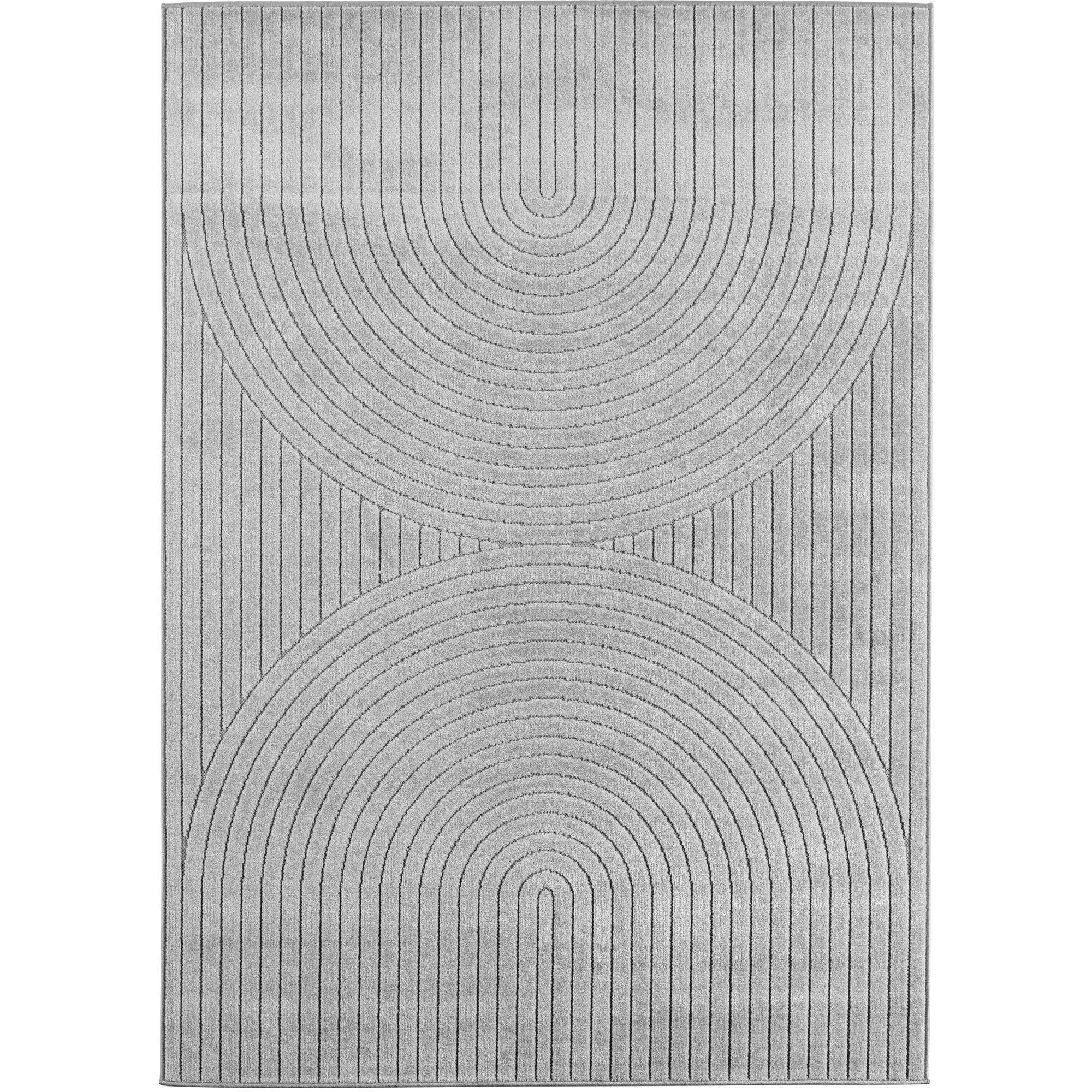 Nova Teppich Grau | Boho Kurzflor - Image 2