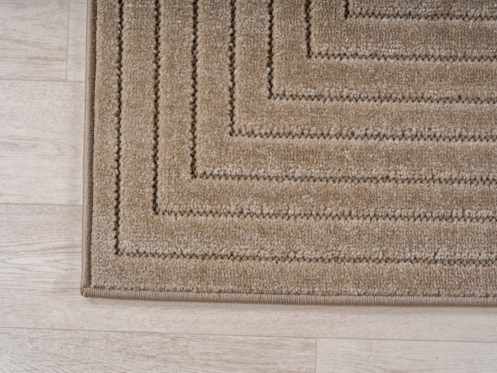 Nova Teppich Beige | Asymmetrische Streifen - Image 3