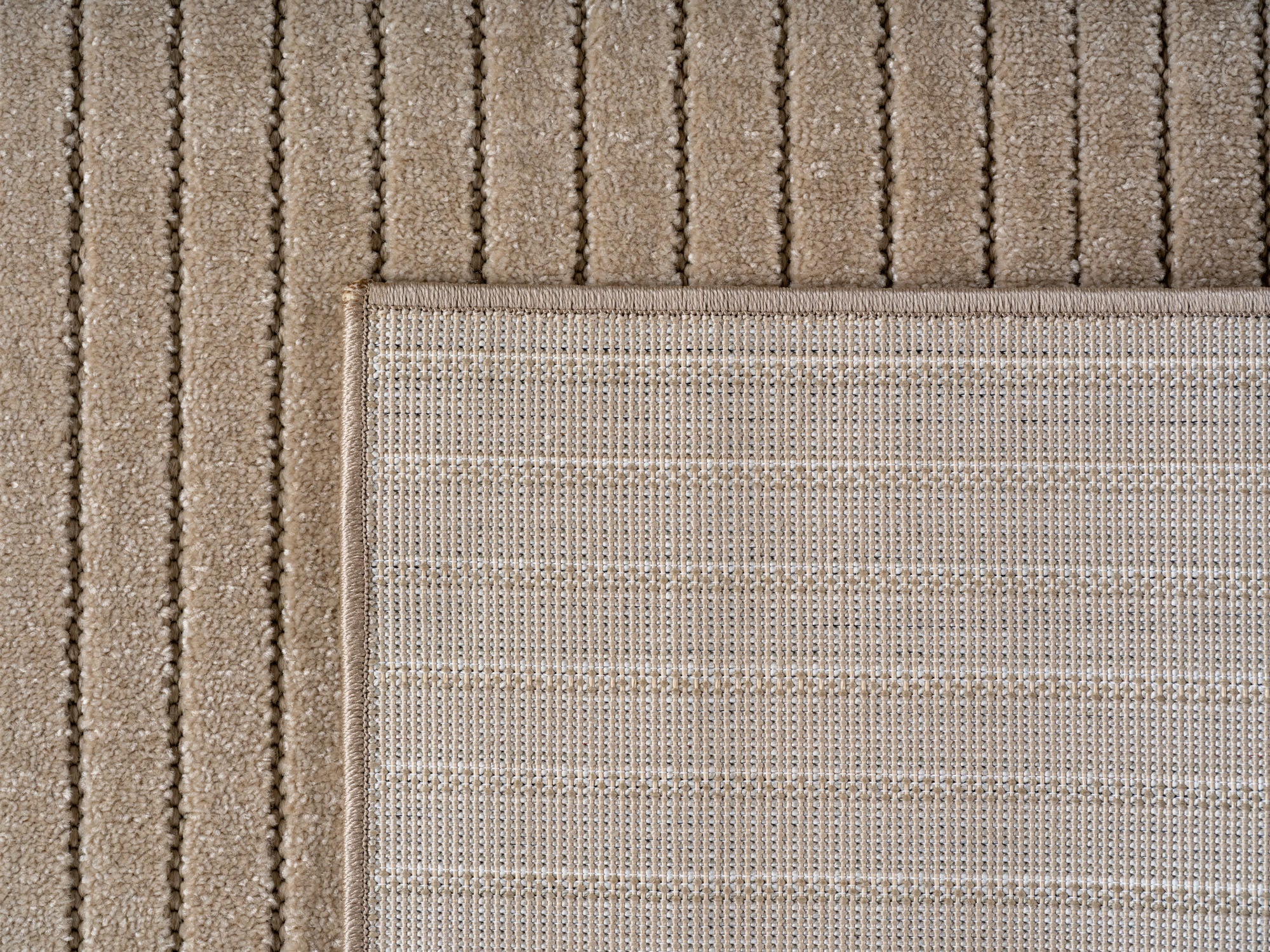 Nova Teppich Beige | Asymmetrische Streifen - Image 5