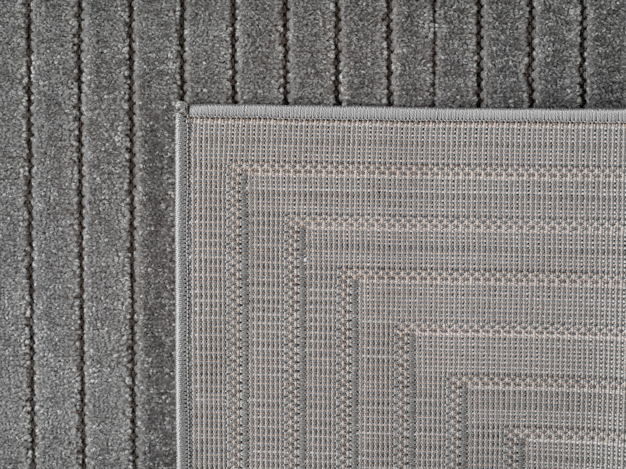 Nova Teppich | Asymmetrische Streifen in Grau - Image 5