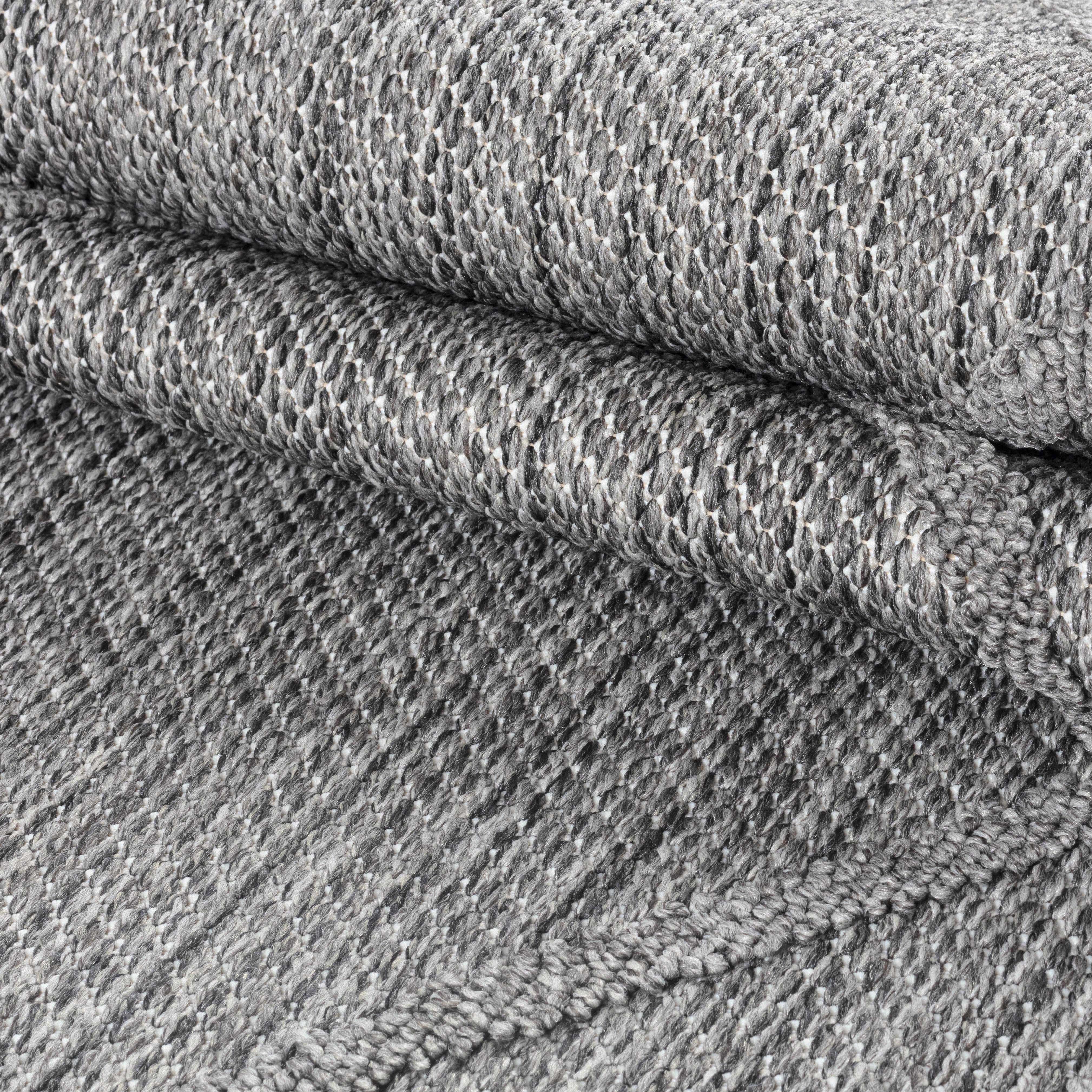 Patara Outdoorteppich Grau | Boho Design für Balkon & Terrasse - Image 3