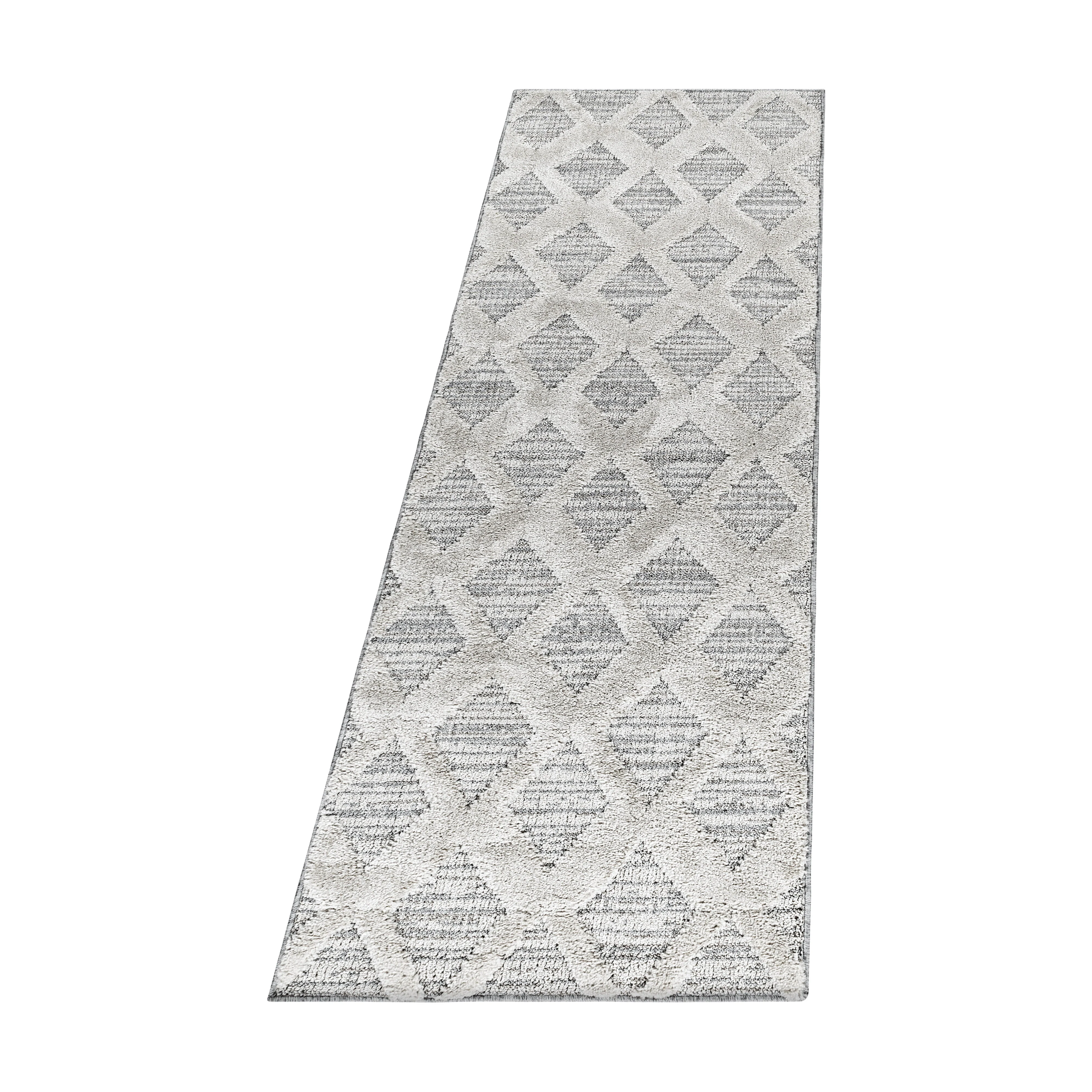 Hochflorteppiche im Boho-Design – Grau - Image 7