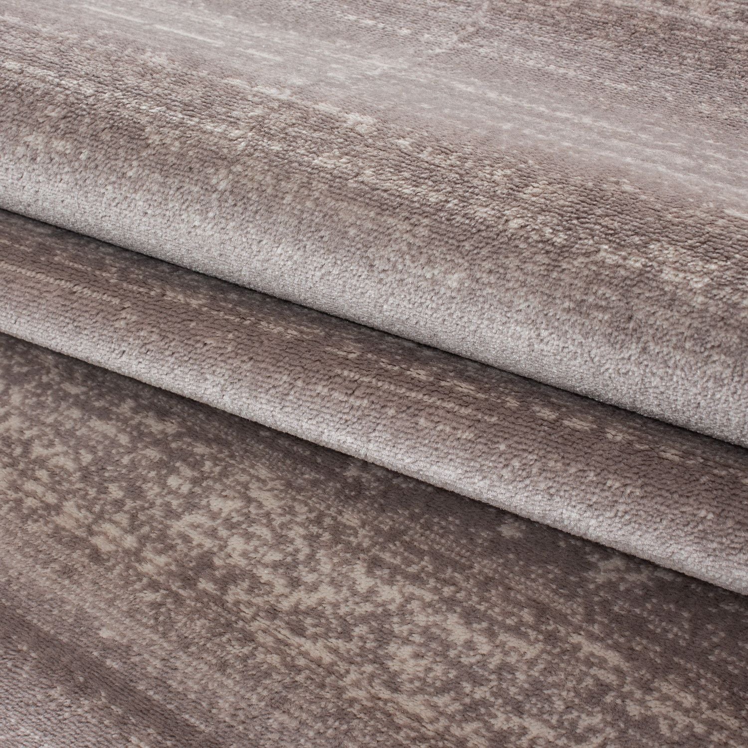 Plus Einfarbiger Kurzflorteppich in Beige - Image 6