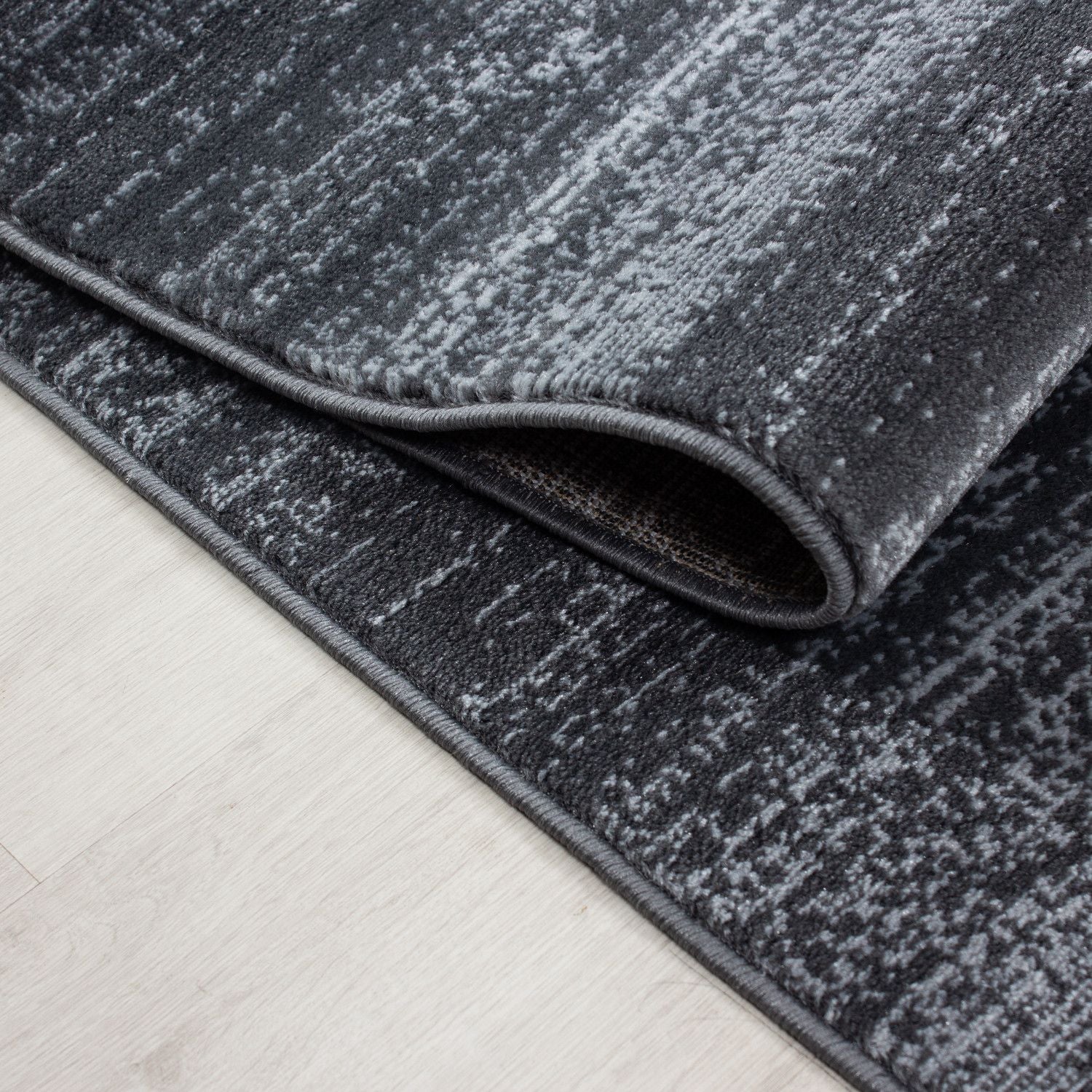 Plus Kurzflorteppich Grau – Jute - Image 5