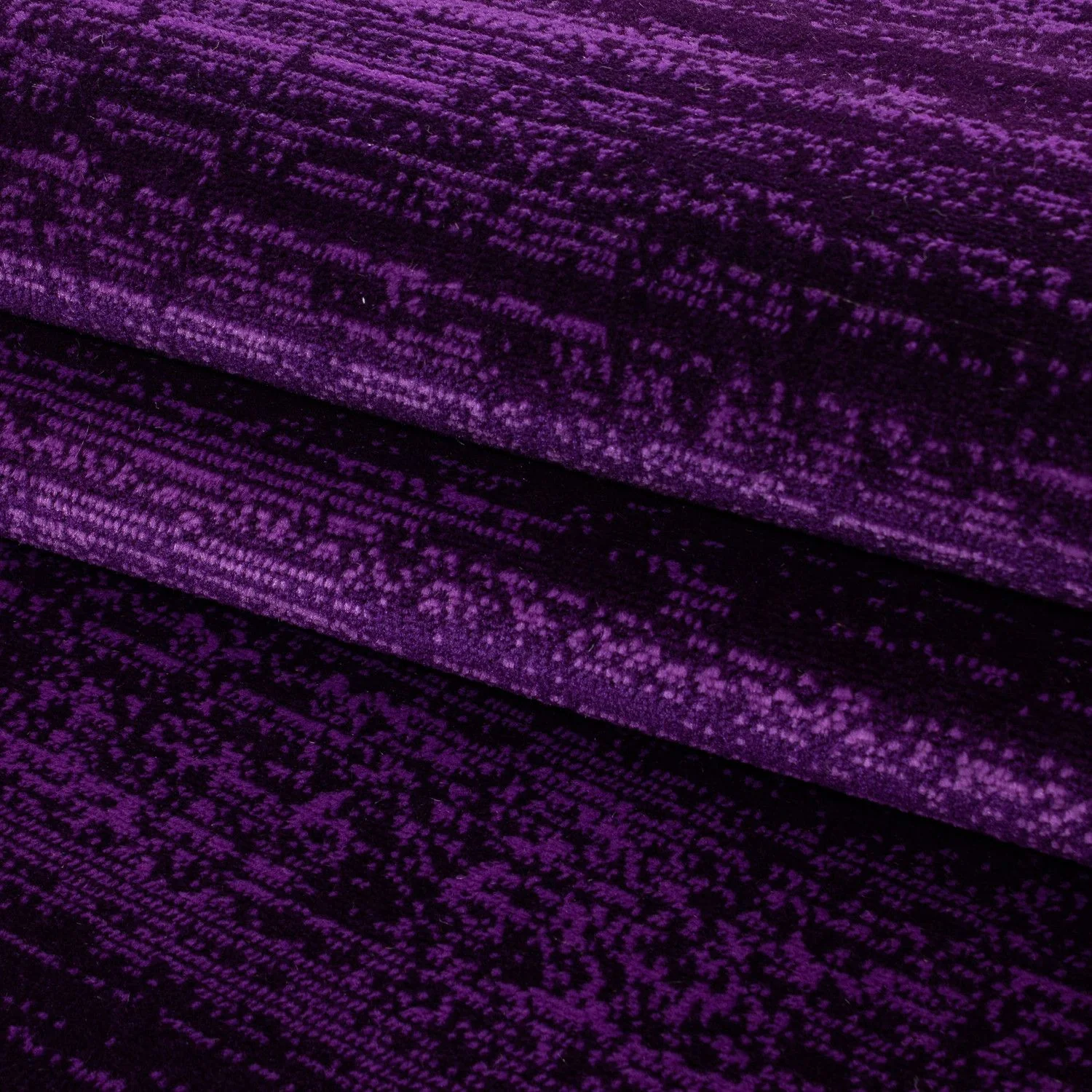 Kurzflorteppiche, Unicolor - Einfarbig, Farbe Violett, Teppich für Wohnzimmer, Rücken aus Jute - Image 6