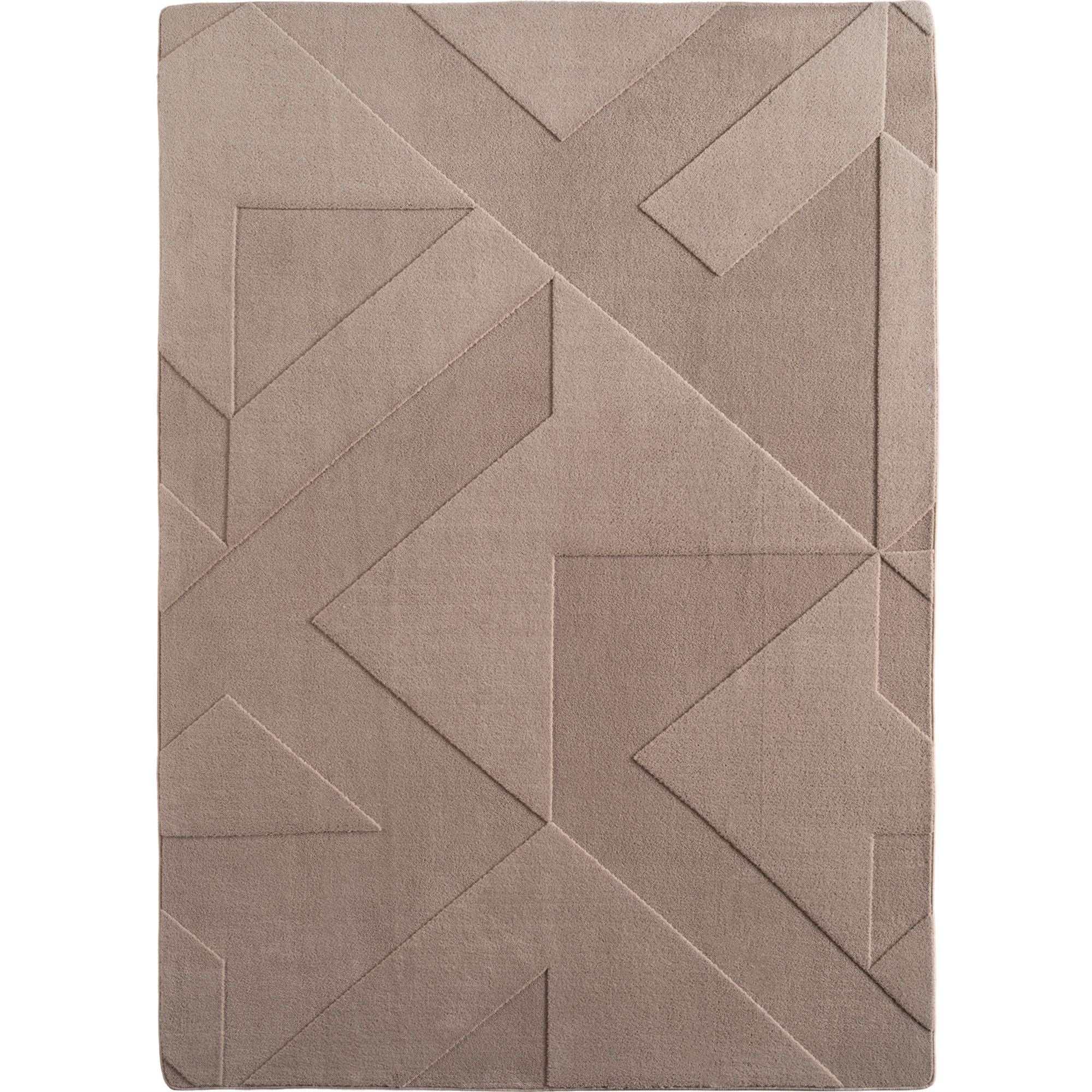 Boho Teppich mit Geometrischem Design, Einfarbig Beige 8x15 cm, Weicher & Pflegeleichter Deko Teppich, Waschbarer Läufer mit 3D-Effekt für Wohnzimmer und Schlafzimmer - Image 2