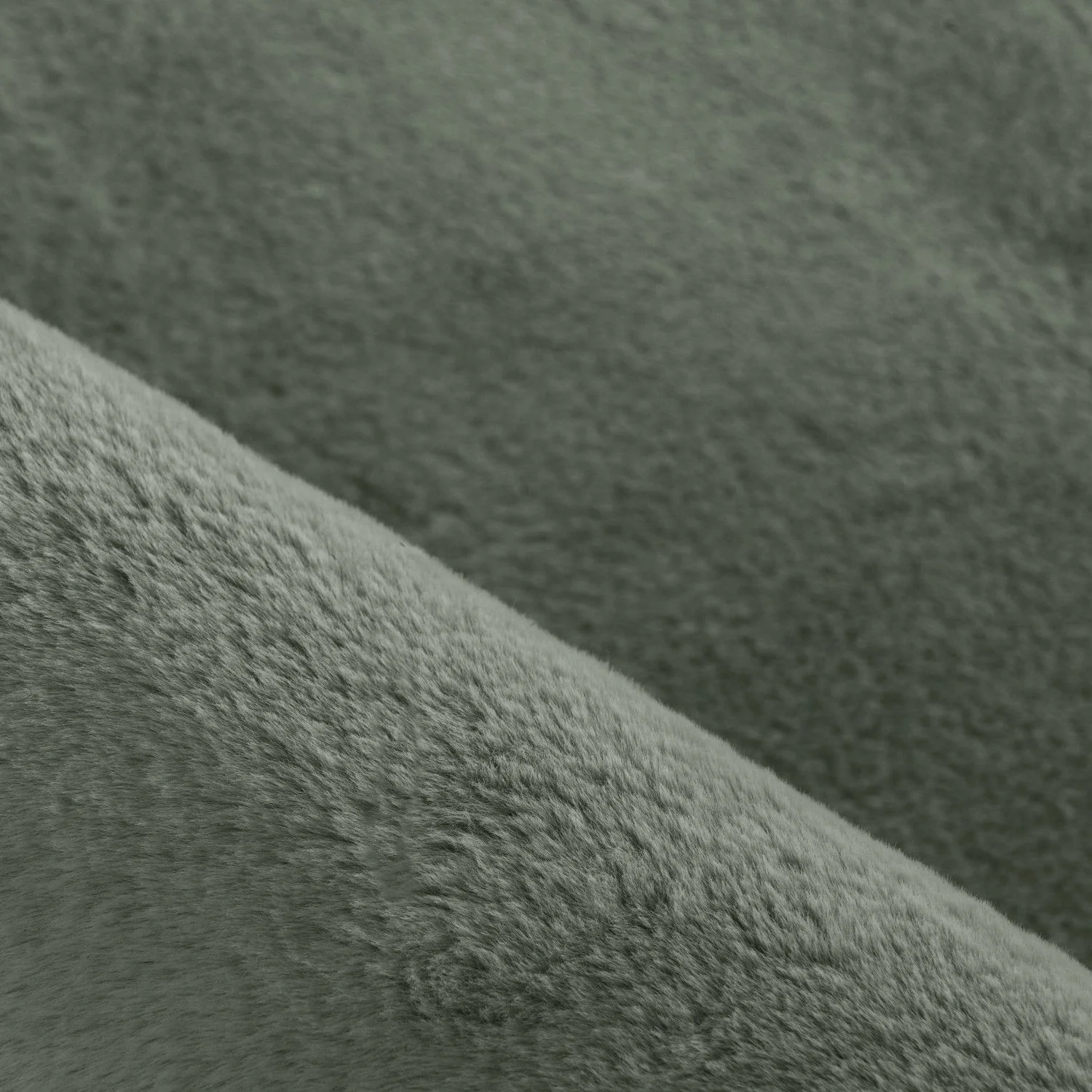 Pouffy Hochflorteppiche Grün – Unicolor - Image 5