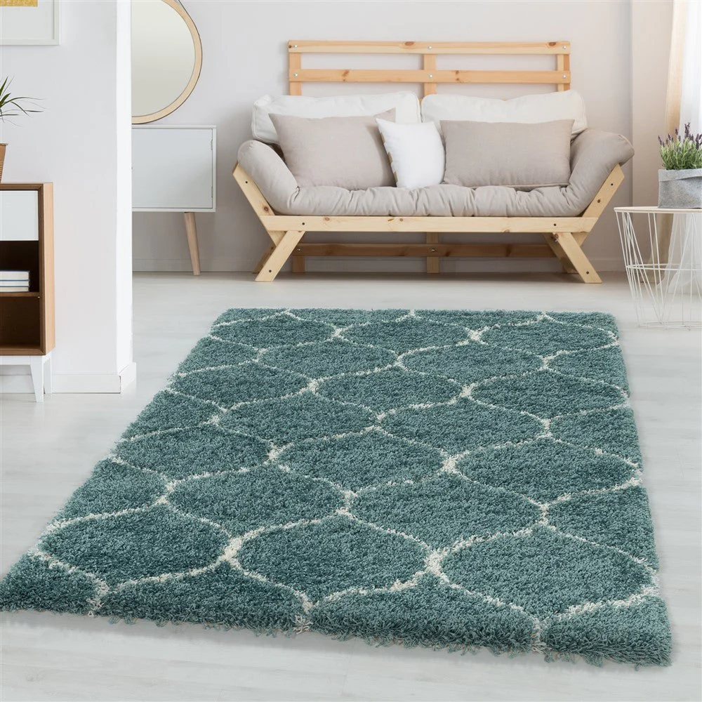 Hochflor Teppich Jacquard Muster – weich & modern - Image 7