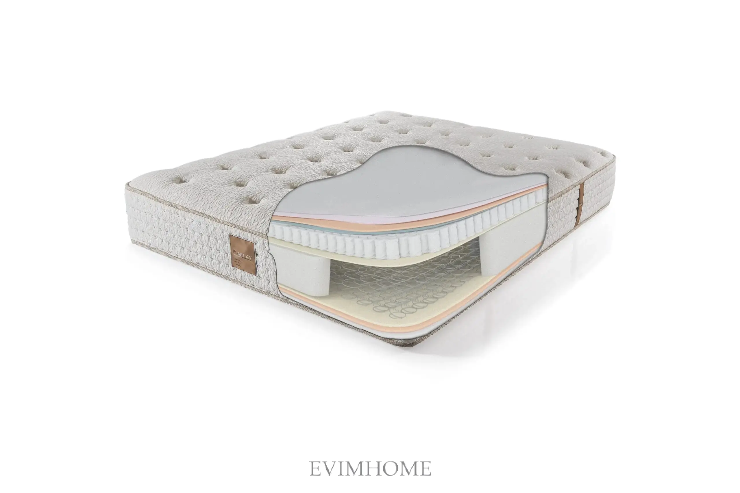 ProMilky Sandra Boxspringbett – Bonell & Taschenfederkern kombiniert - Image 5