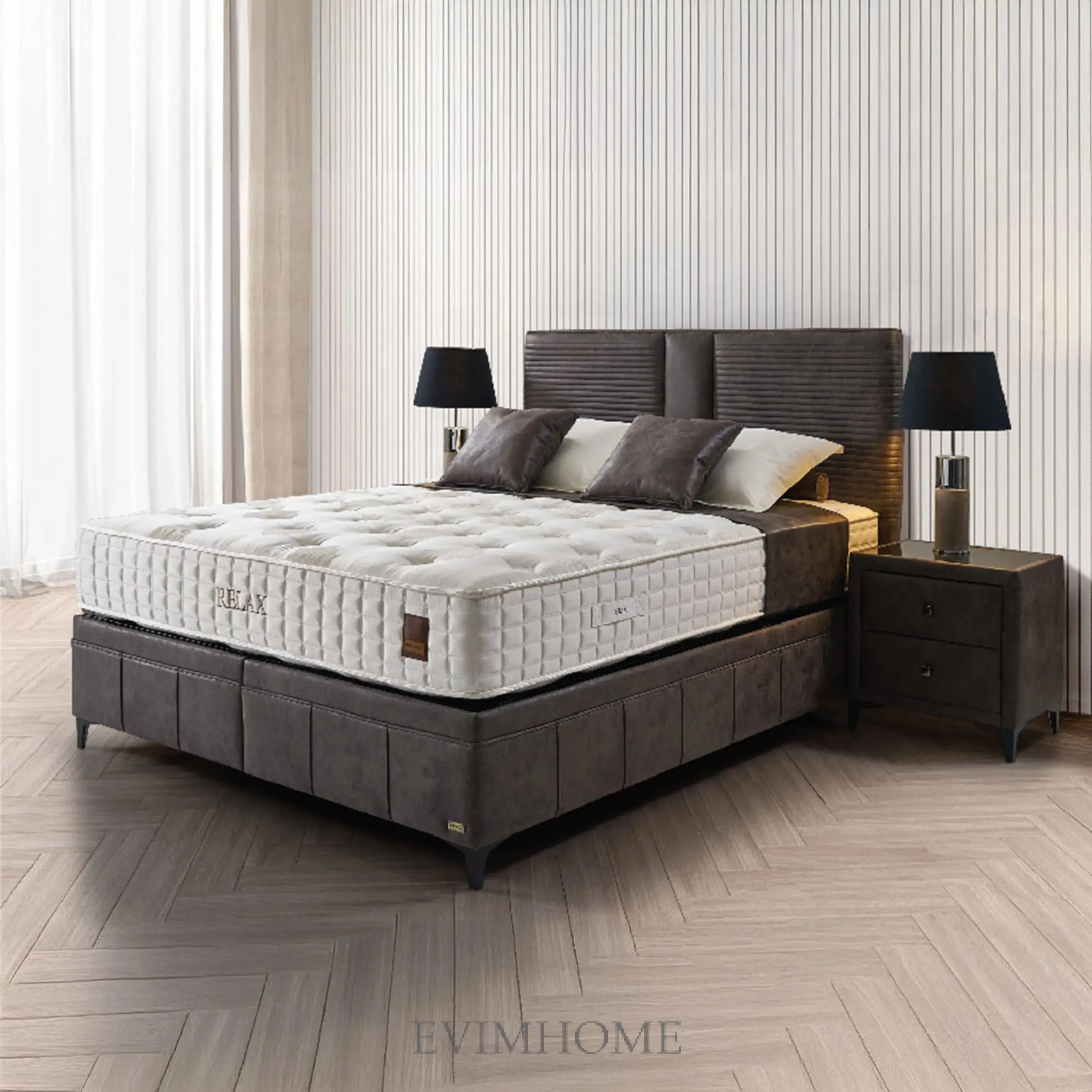 Relax Angel Boxspringbett – 5 Zonen Federkern & Komforttechnologie