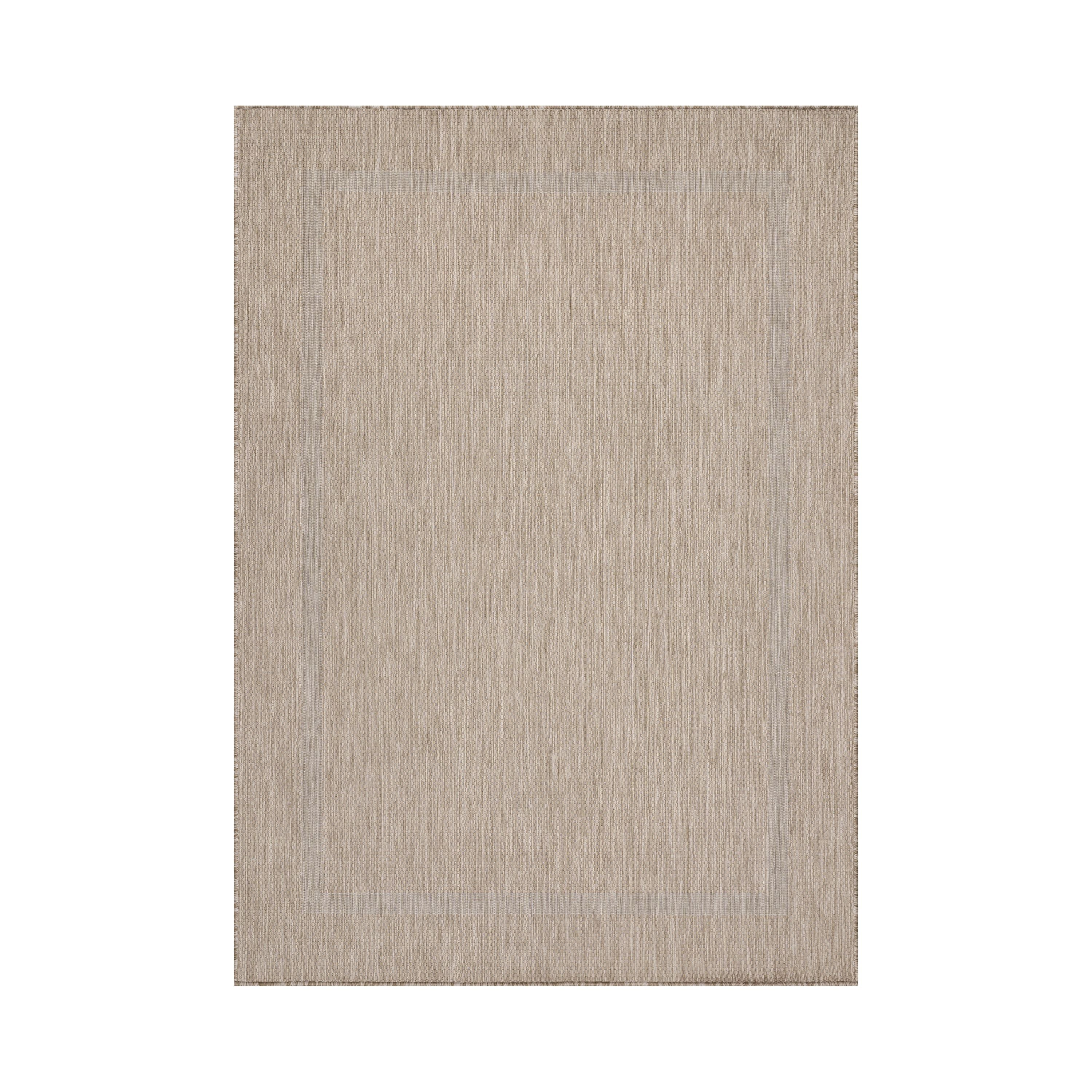 Outdoorteppiche, Unicolor - Einfarbig, Farbe Beige, Teppich für Terasse-Balkon-Küche, Rücken aus Polypropylen - Image 2