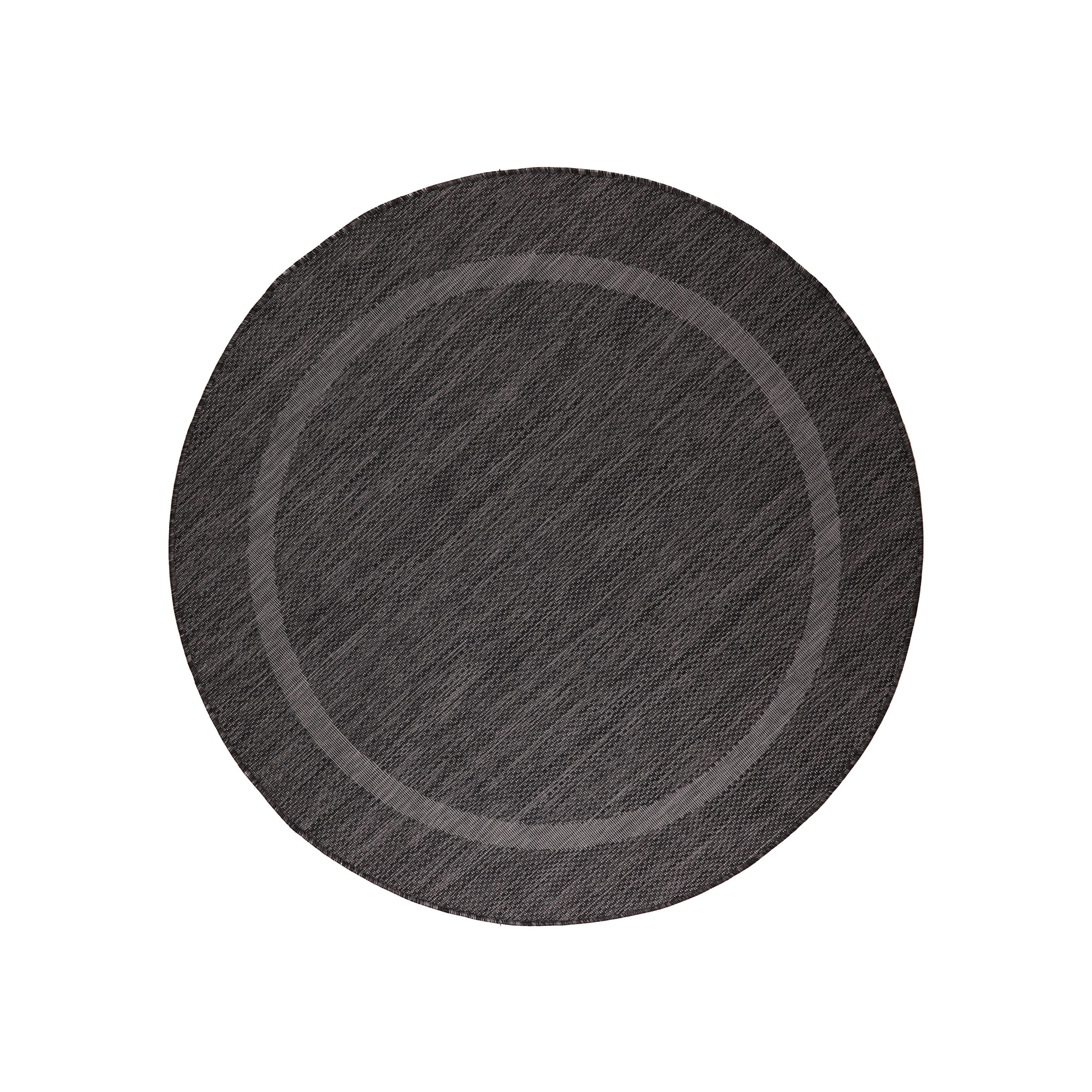 Outdoorteppiche, Unicolor - Einfarbig, Farbe Schwarz, Teppich für Terasse-Balkon-Küche, Rücken aus Polypropylen - Image 8