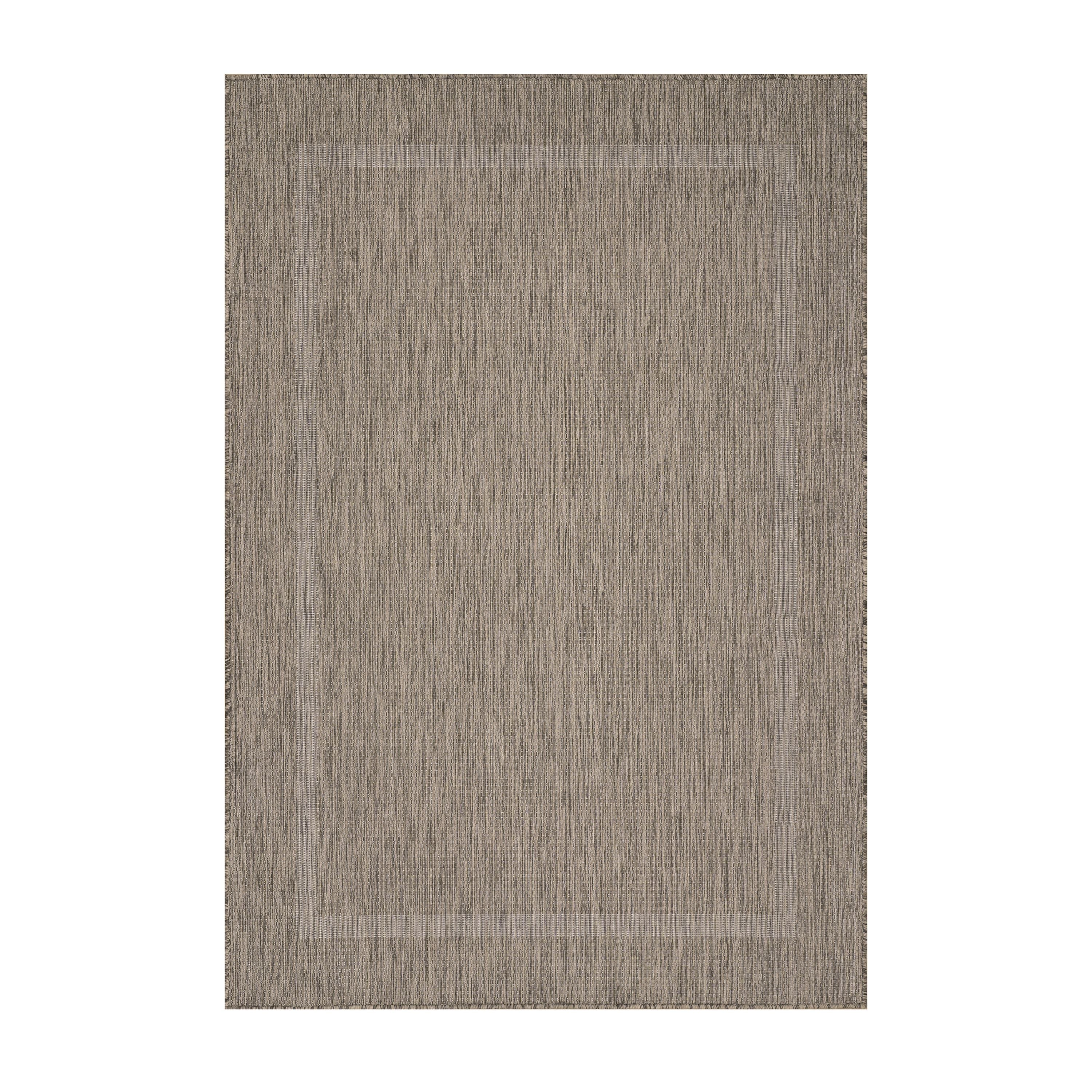 Outdoorteppiche, Unicolor - Einfarbig, Farbe Braun, Teppich für Terasse-Balkon-Küche, Rücken aus Polypropylen - Image 2