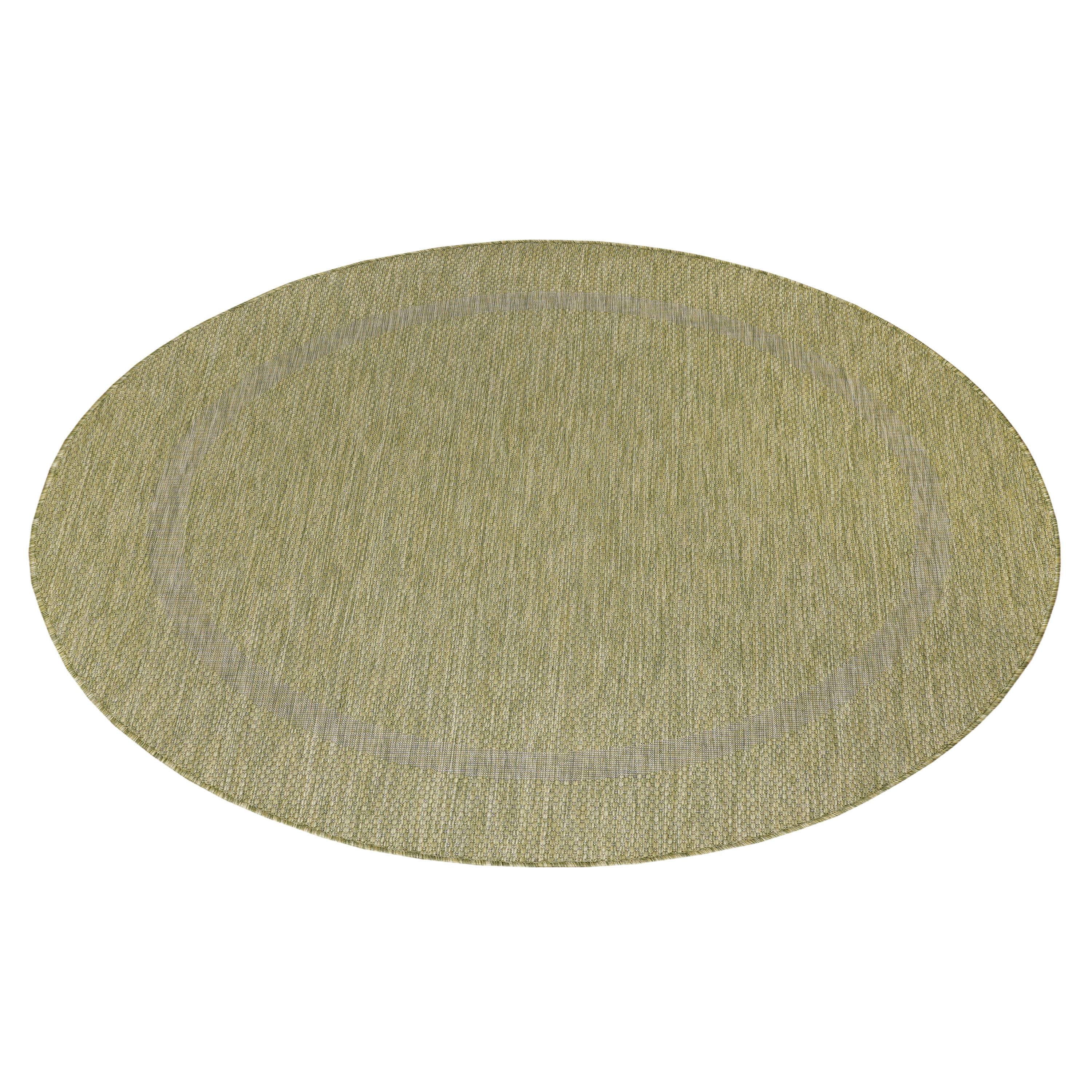 Outdoorteppiche, Unicolor - Einfarbig, Farbe Grün, Teppich für Terasse-Balkon-Küche, Rücken aus Polypropylen - Image 9
