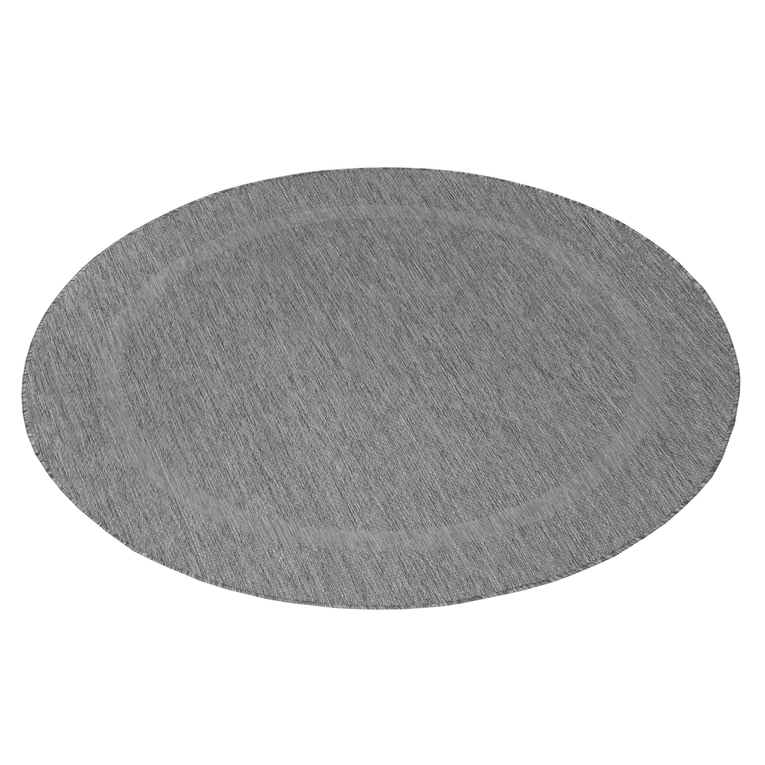 Outdoorteppiche, Unicolor - Einfarbig, Farbe Grau, Teppich für Terasse-Balkon-Küche, Rücken aus Polypropylen - Image 9