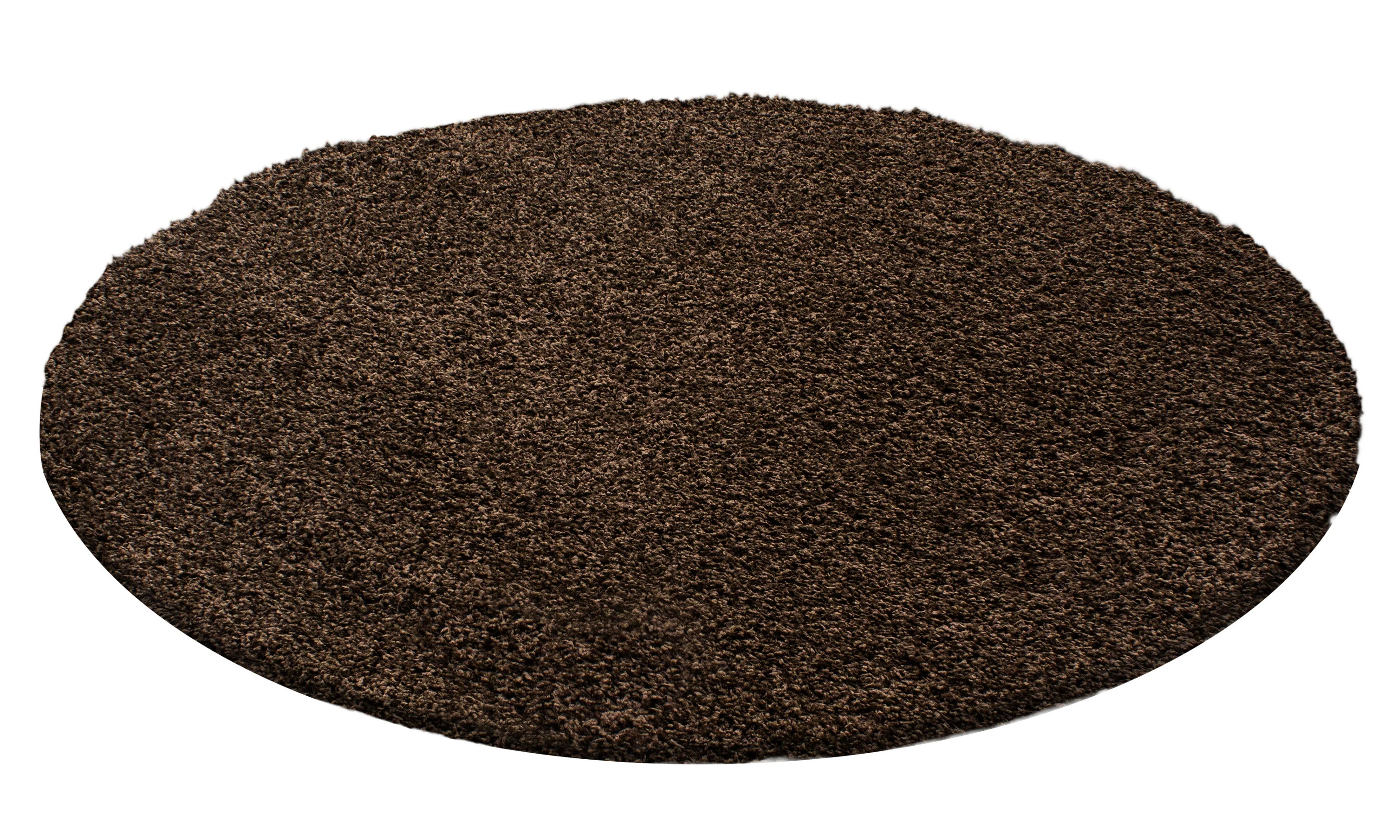 Runder Hochflor Teppich LIFE