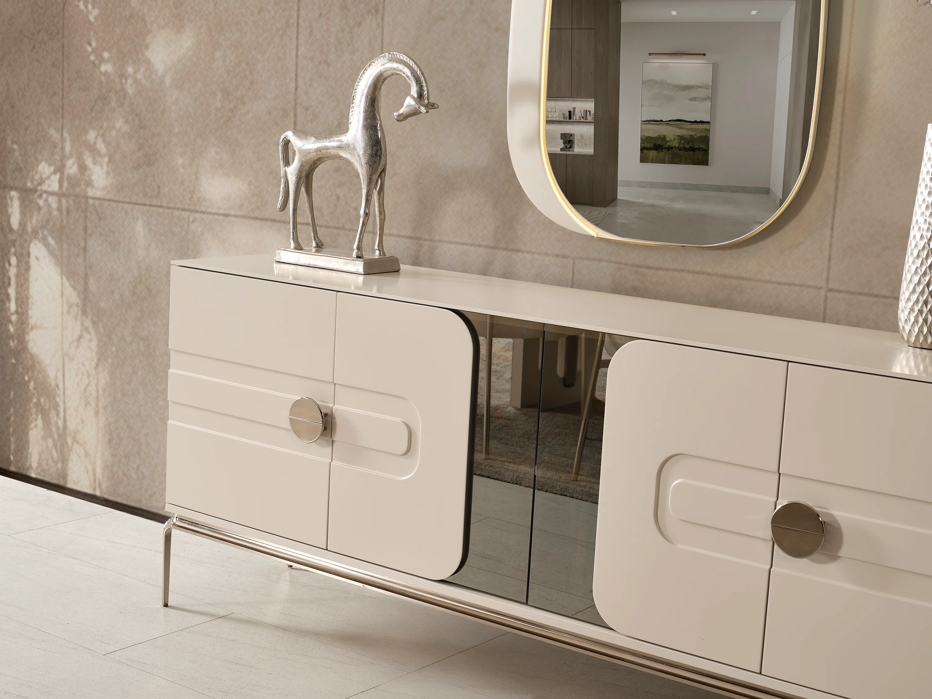 Senna Sideboard mit Spiegel - Image 3