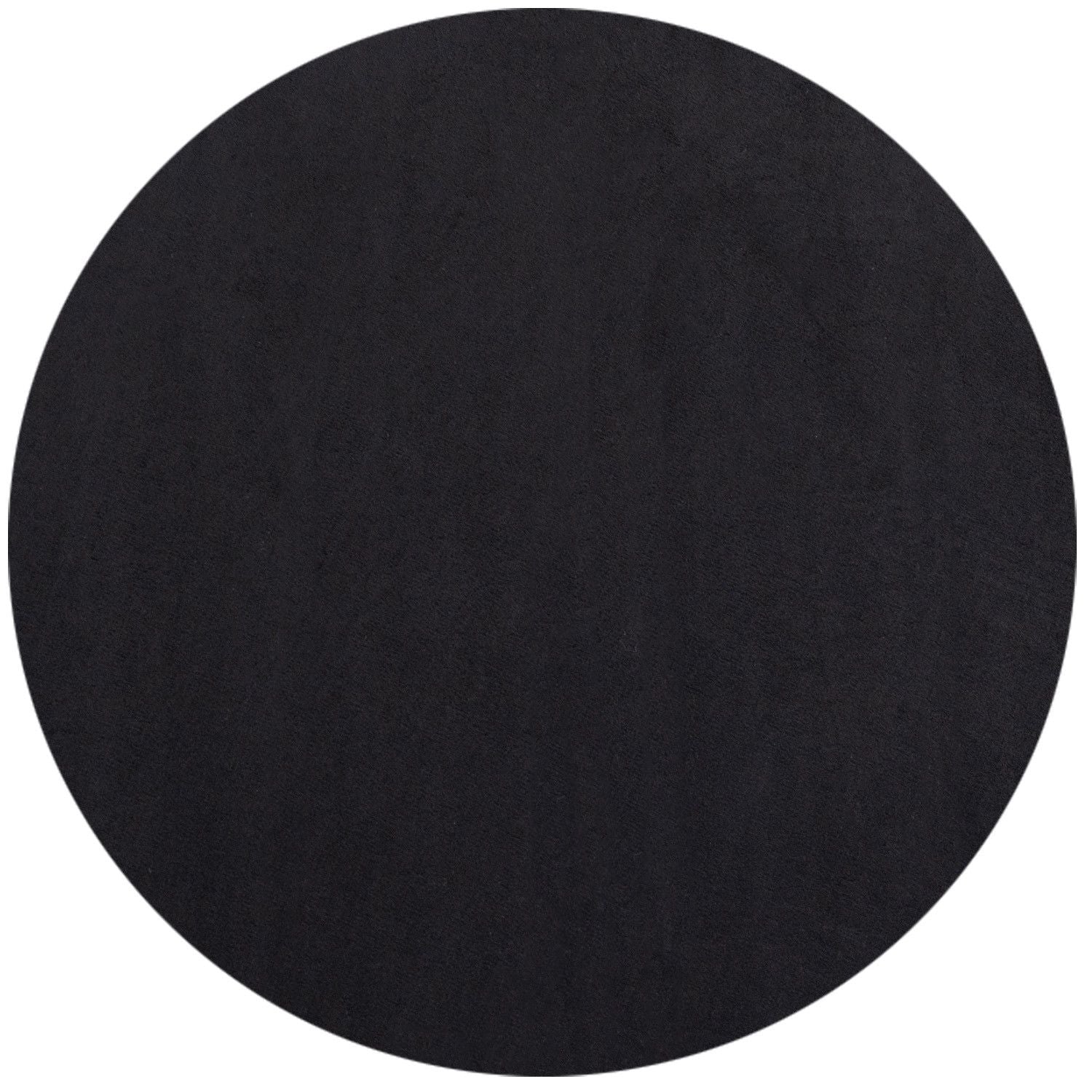 Kurzflorteppiche, Unicolor - Einfarbig, Farbe Schwarz, Teppich für Wohnzimmer, Rücken aus Anti-rutsch - Image 8