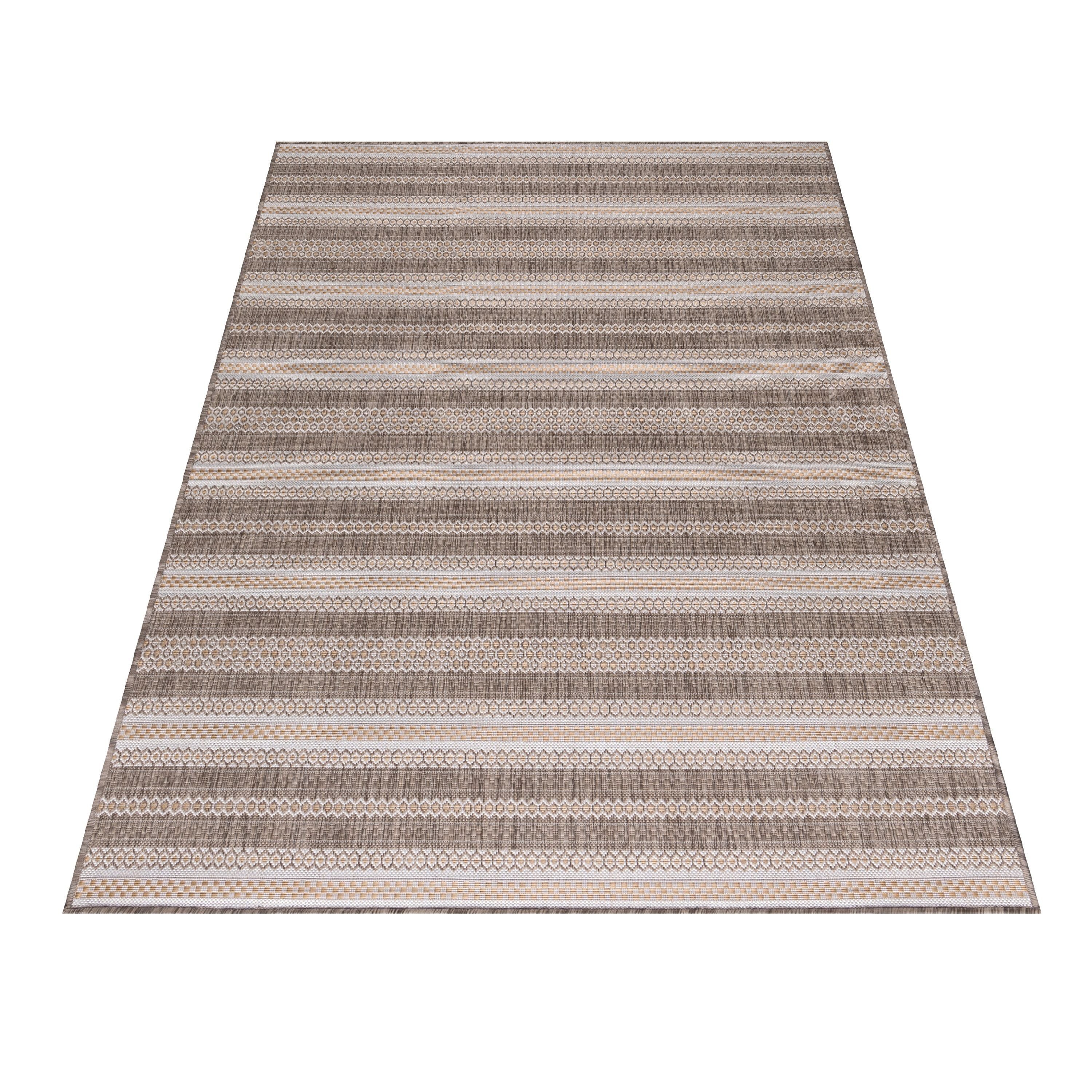 Vintage Outdoorteppich Beige: Balkon & Terrasse - Image 3
