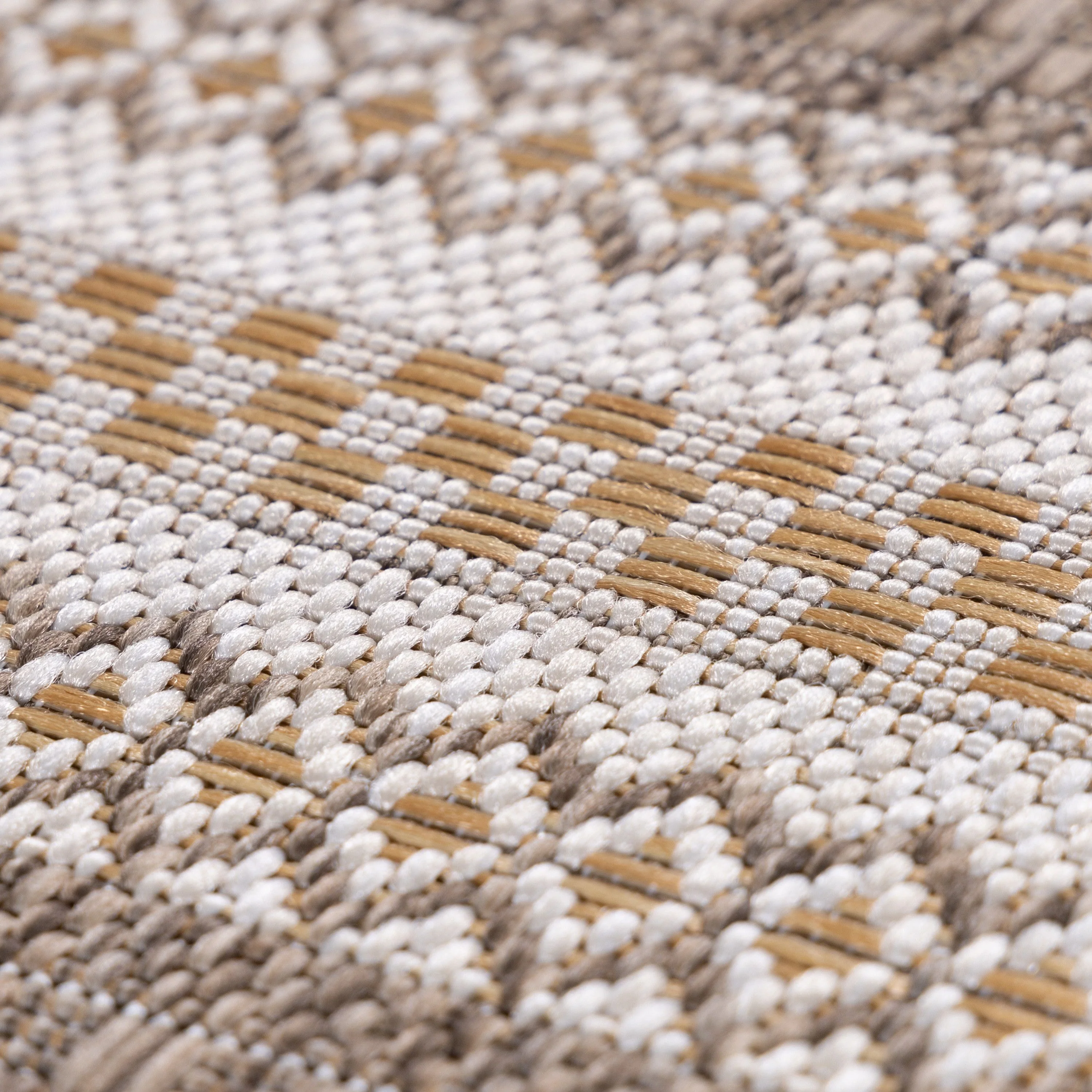 Vintage Outdoorteppich Beige: Balkon & Terrasse - Image 7