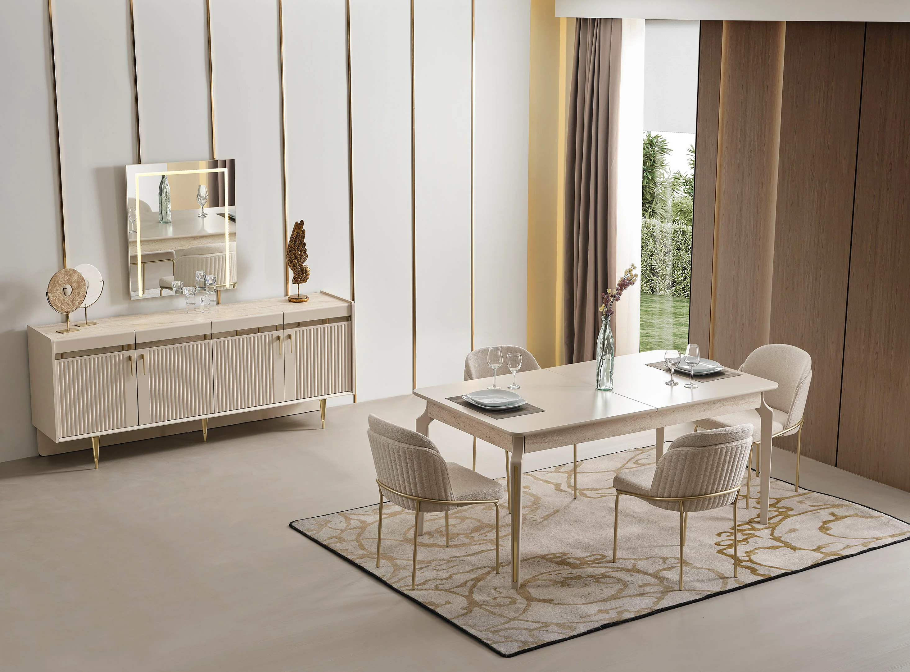 Tesla Esszimmer Set