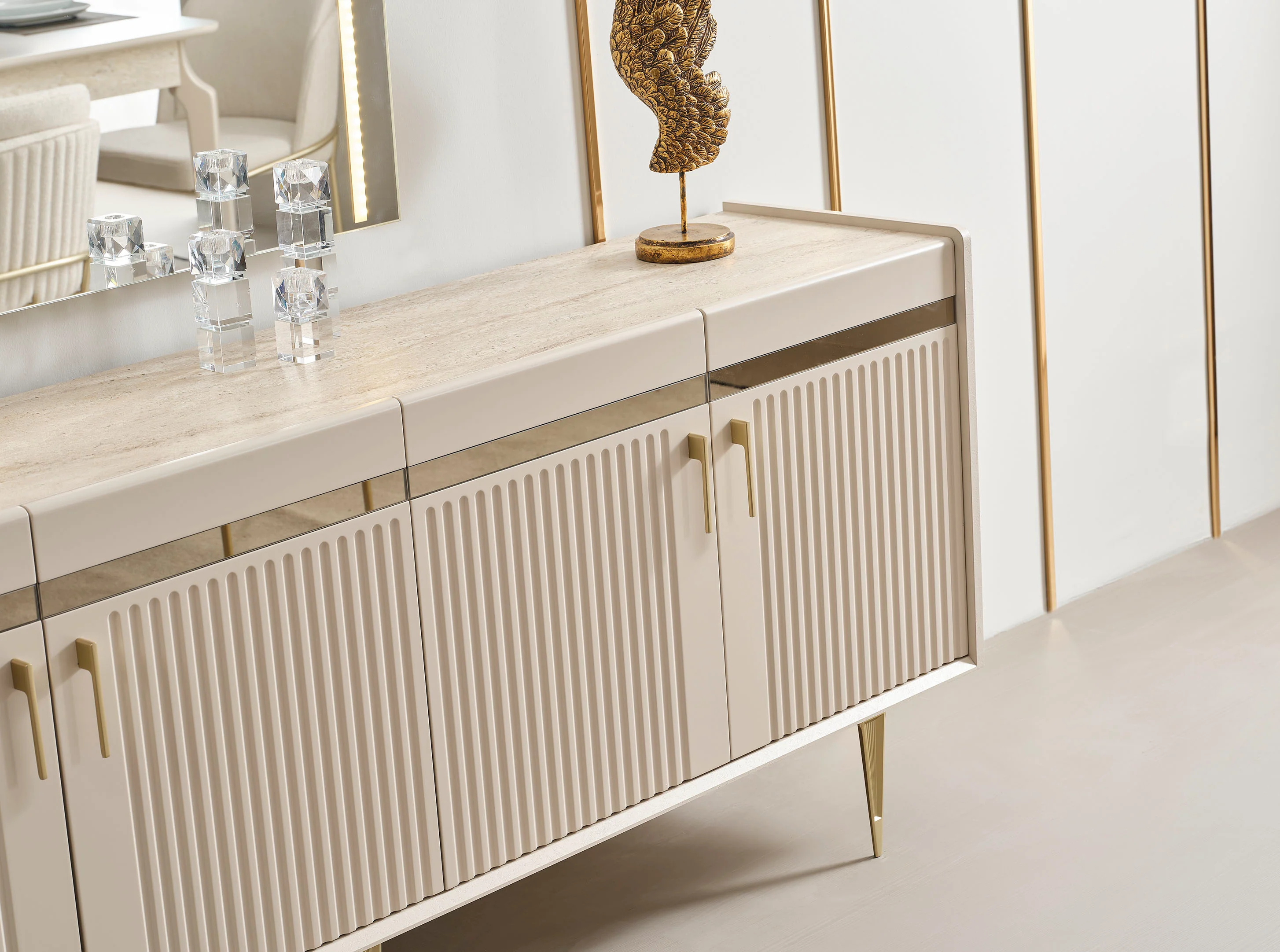 Tesla Sideboard mit Spiegel - Image 5