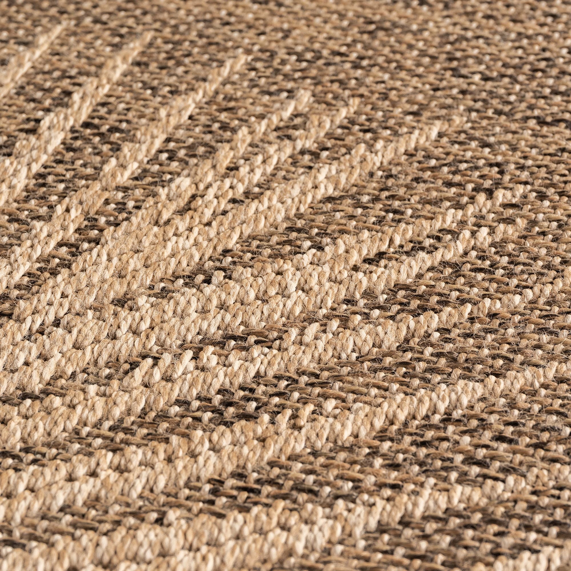 Timber In- & Outdoorteppich Läufer – Blattdesign - Image 4