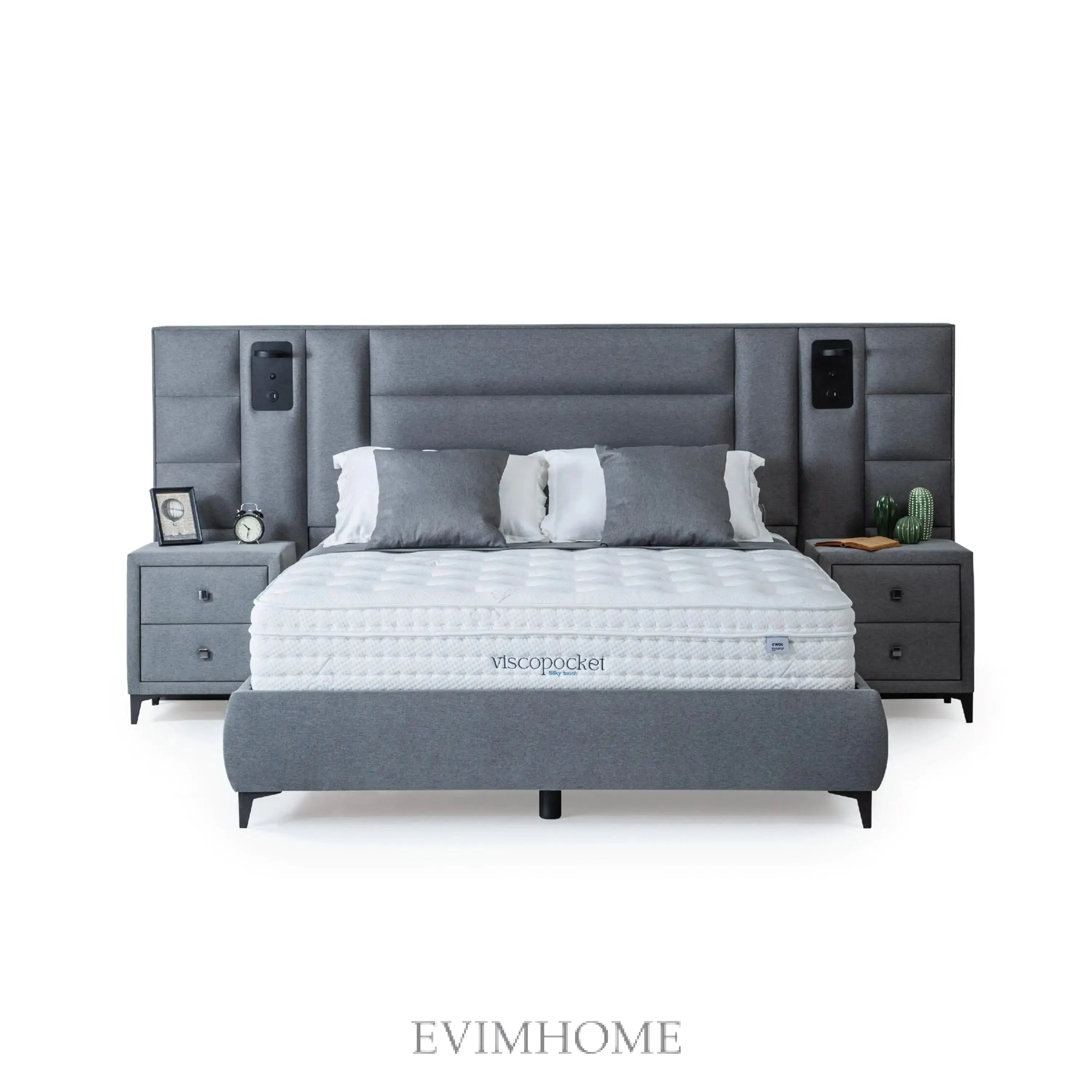 Anka Boxspringbett mit orthopädischer Matratze & Visco-Komfort - Image 2