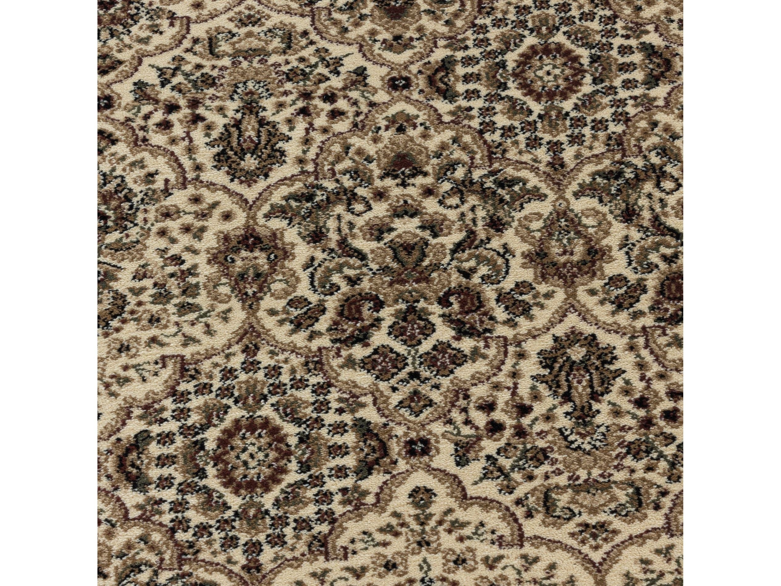 Wohnzimmer Teppich Orient Design: Klassisch Antik Beige - Image 7