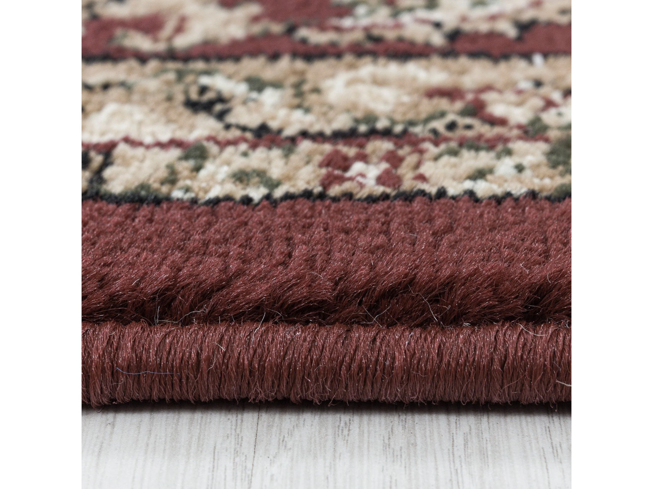 Wohnzimmer Teppich Orient Design: Klassisch Antik Rot - Image 4