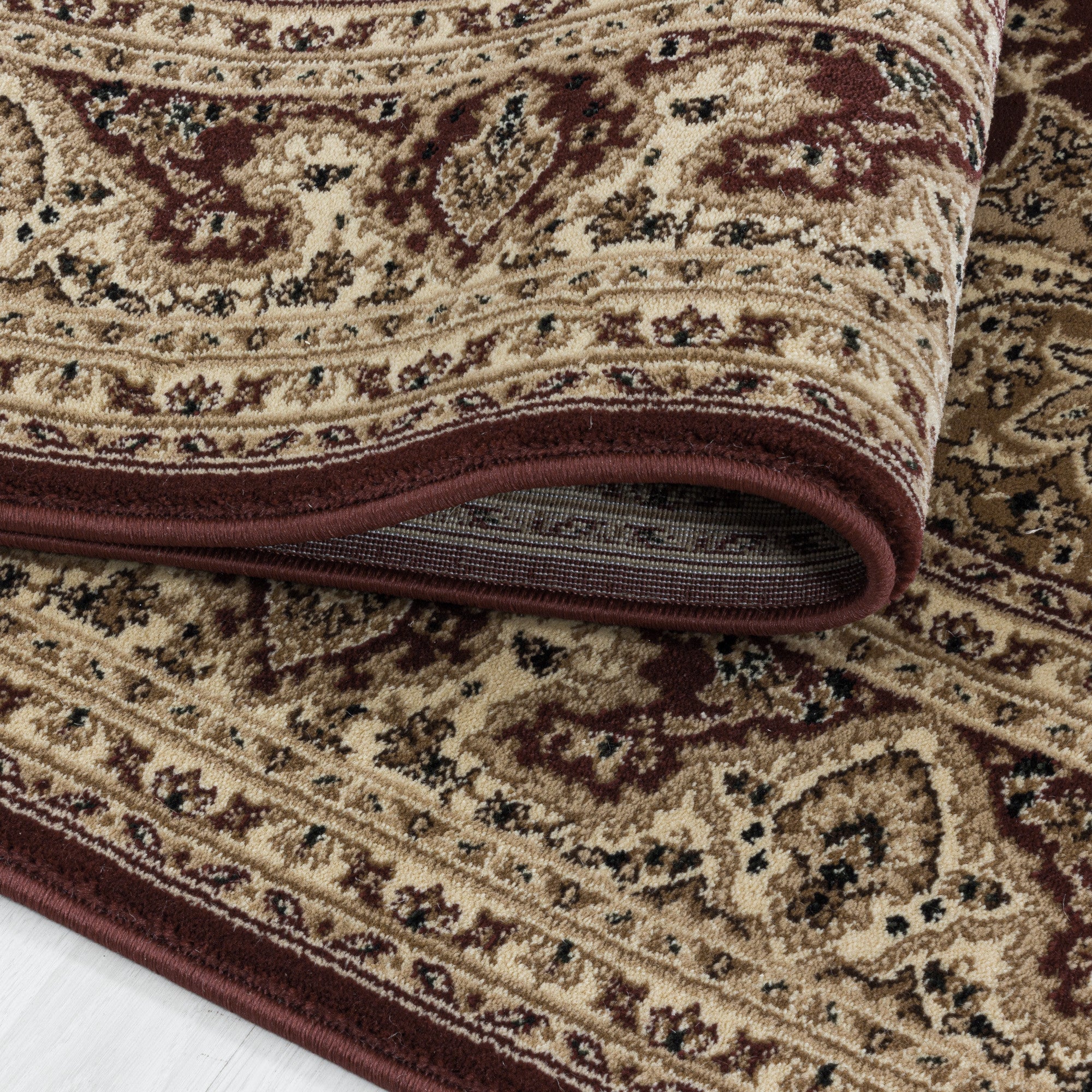 Wohnzimmer Teppich Kurzflor Orient Teppich Klassik Nain Design Antike - Image 5