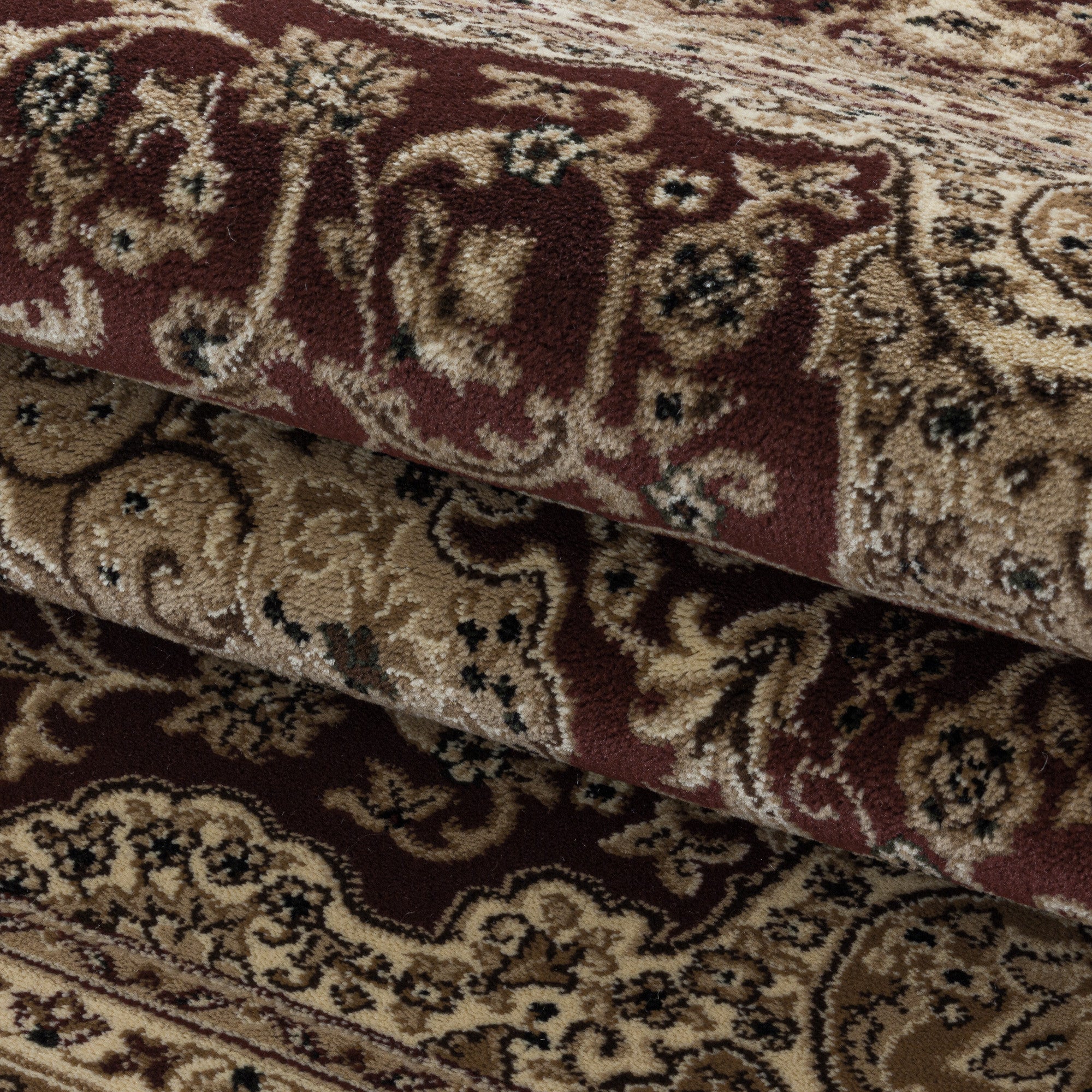 Wohnzimmer Teppich Kurzflor Orient Teppich Klassik Nain Design Antike - Image 6