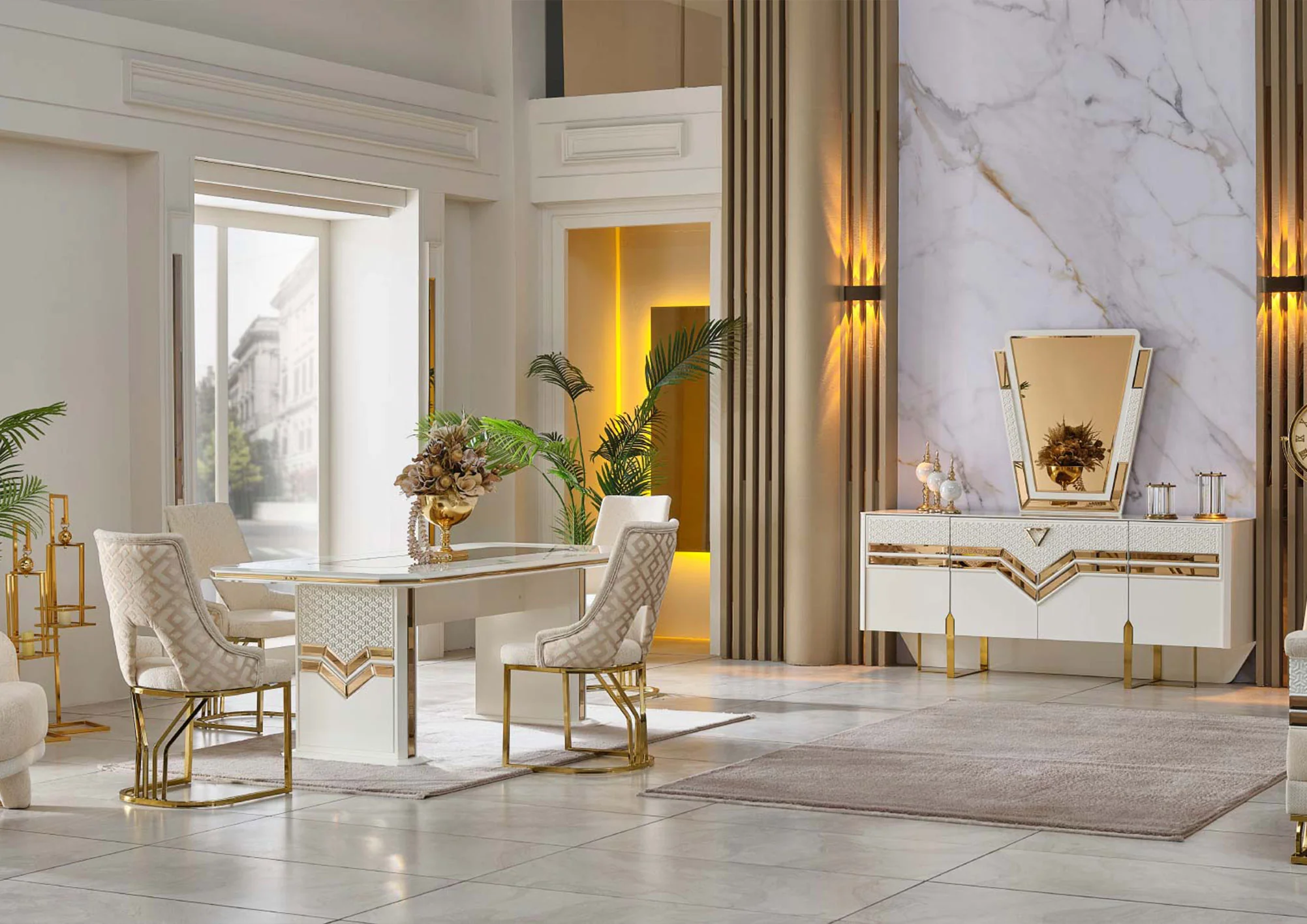 Zen Esszimmer Set
